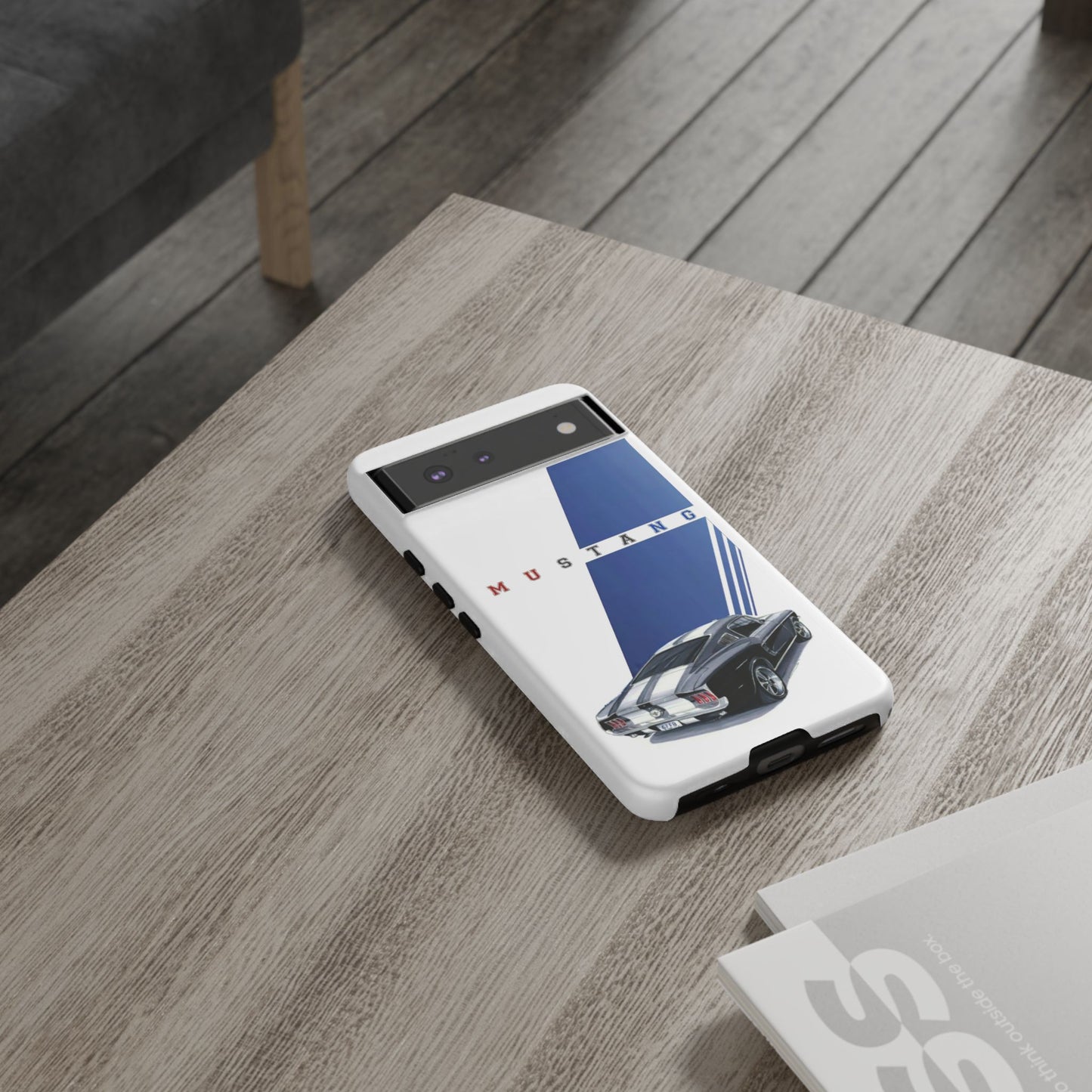 Mustang Car Art Tough Cases For iPhones, Samsung Galaxy and Google Pixel