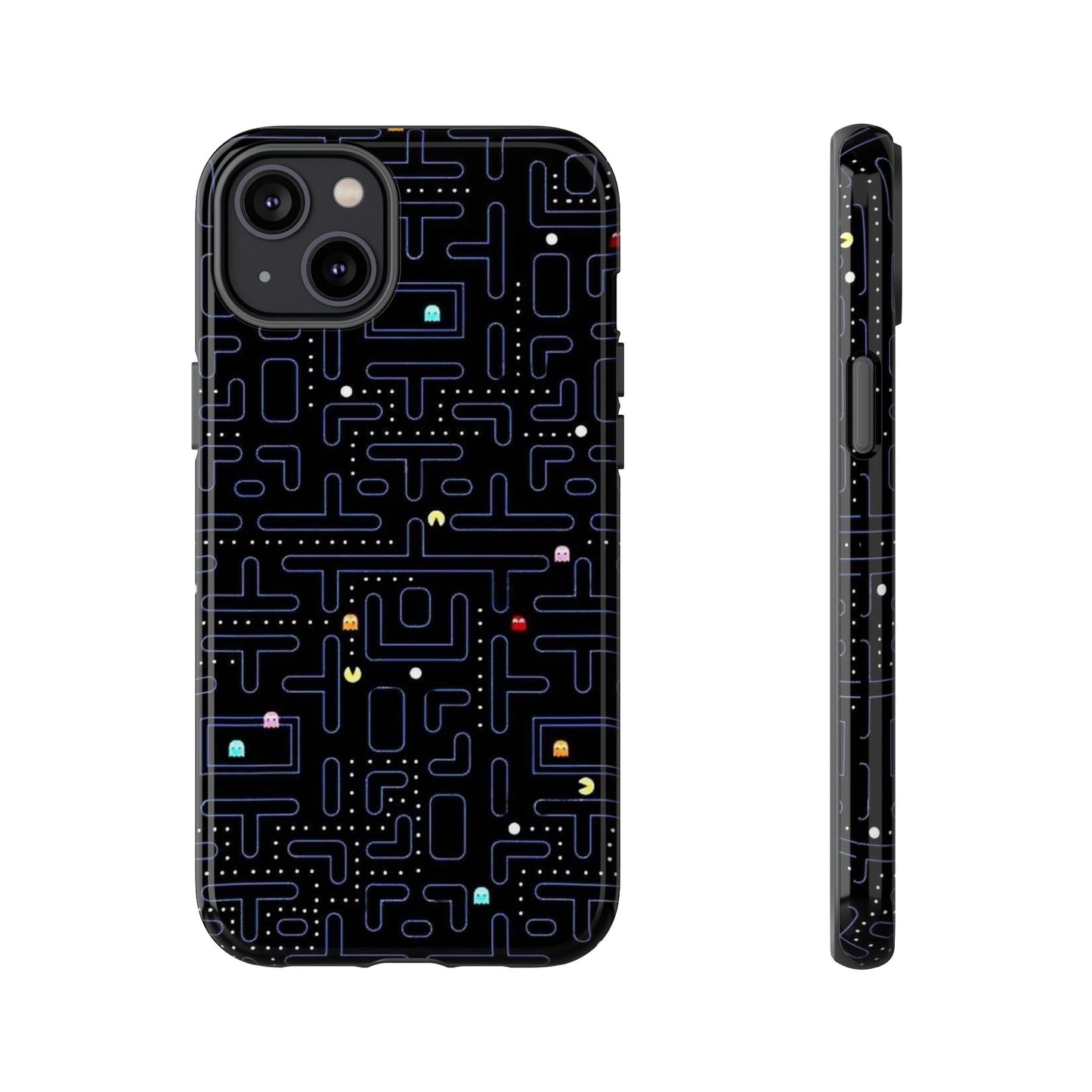 Pac-Man Tough Phone Case, Retro Gaming, Cute Gift for Gamers