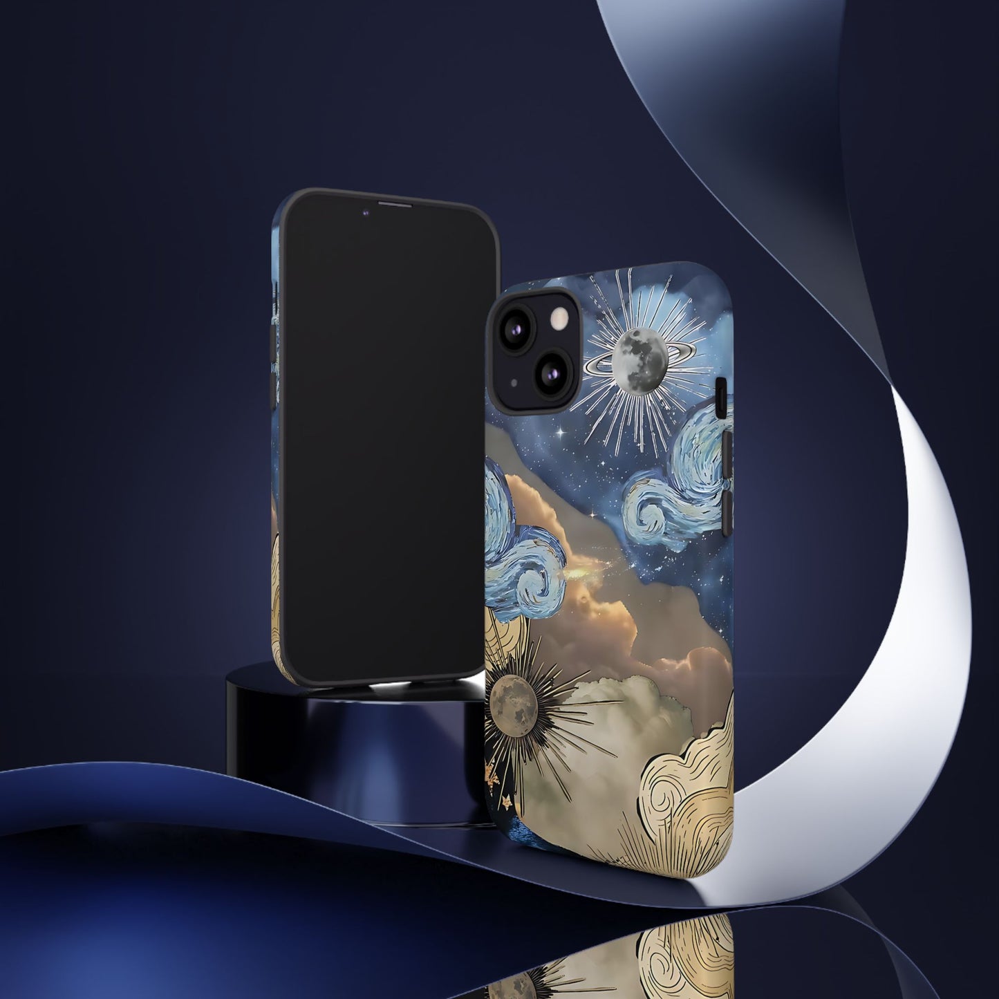 Celestial Phone Case - Cosmic Vibes for Sky Lovers, Galaxy Gift, Astrology,