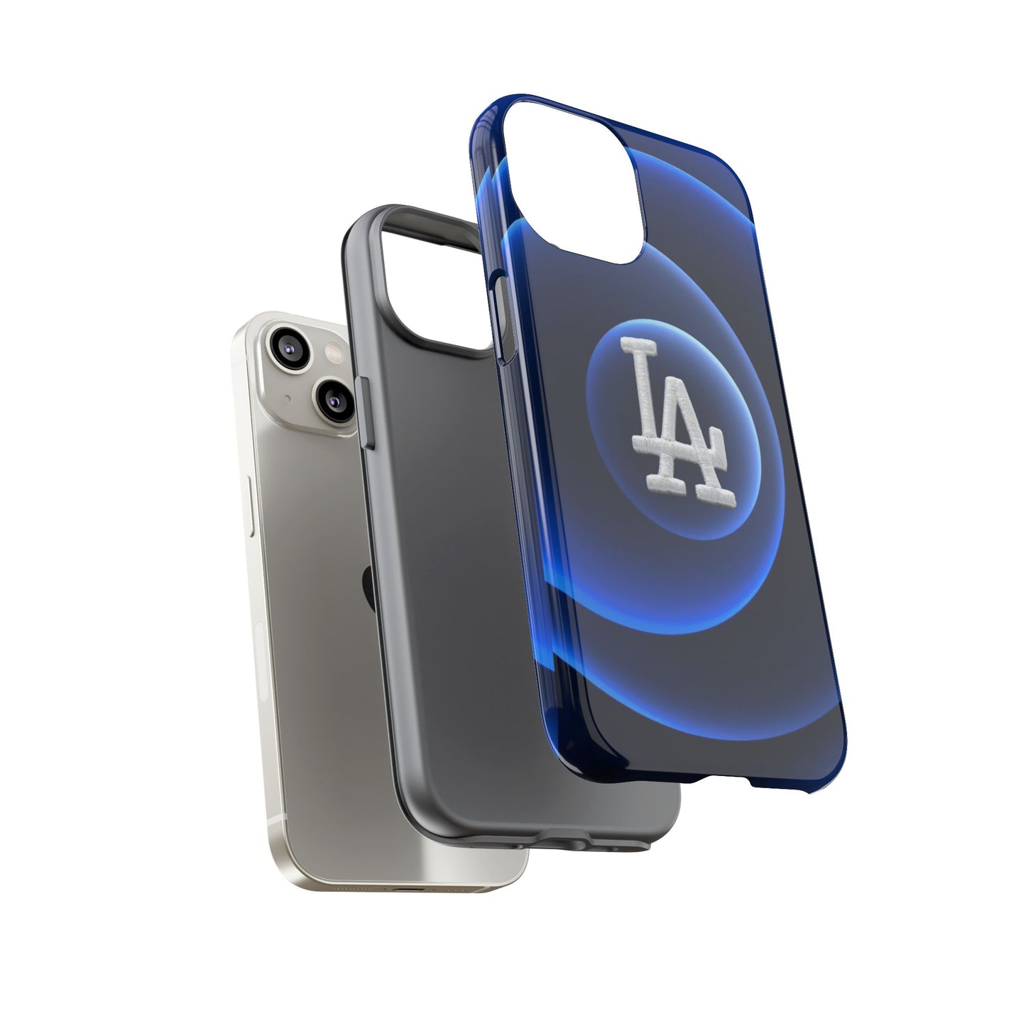 Dark Blue Tough Case for iPhone, Galaxy Phones and Google Pixel