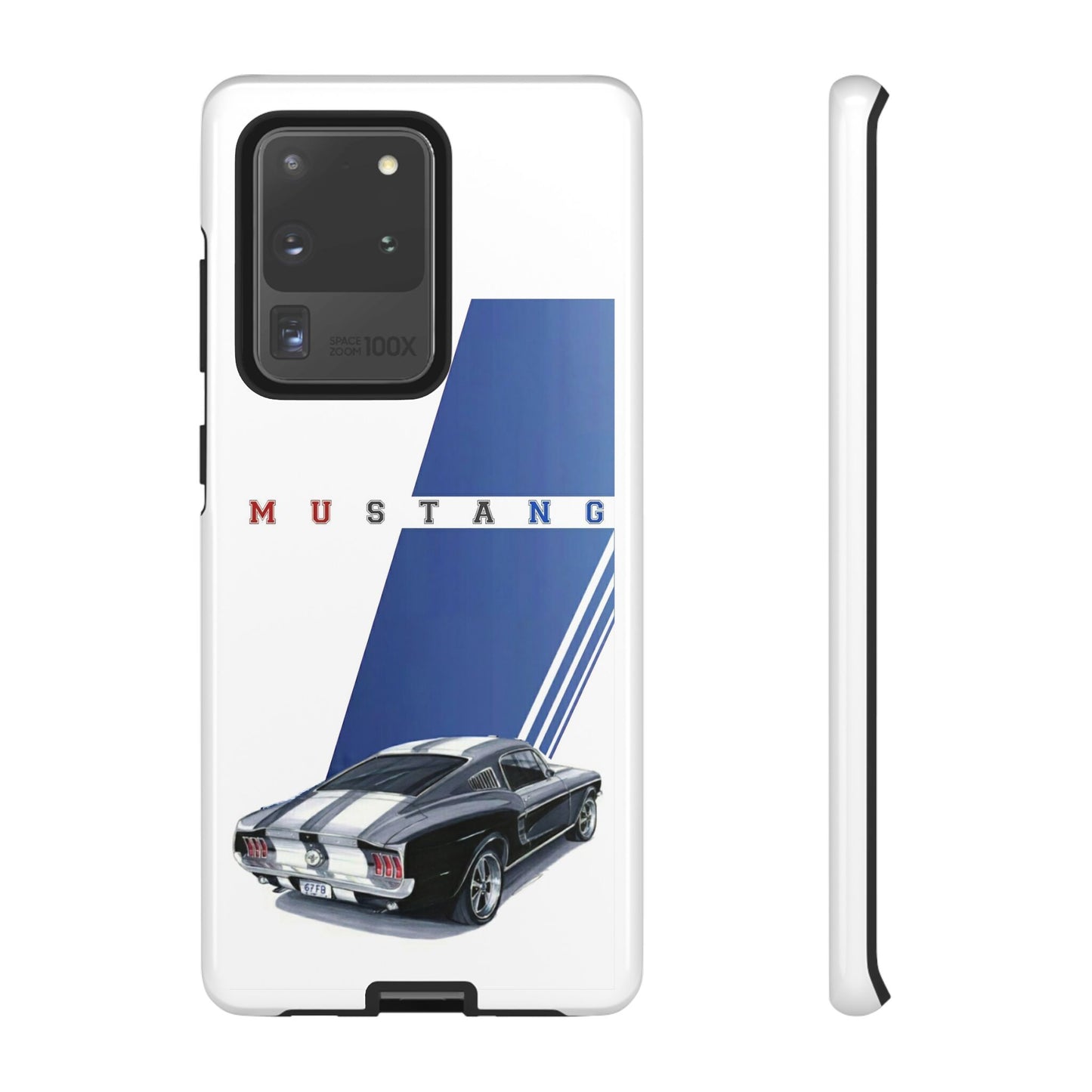 Mustang Car Art Tough Cases For iPhones, Samsung Galaxy and Google Pixel