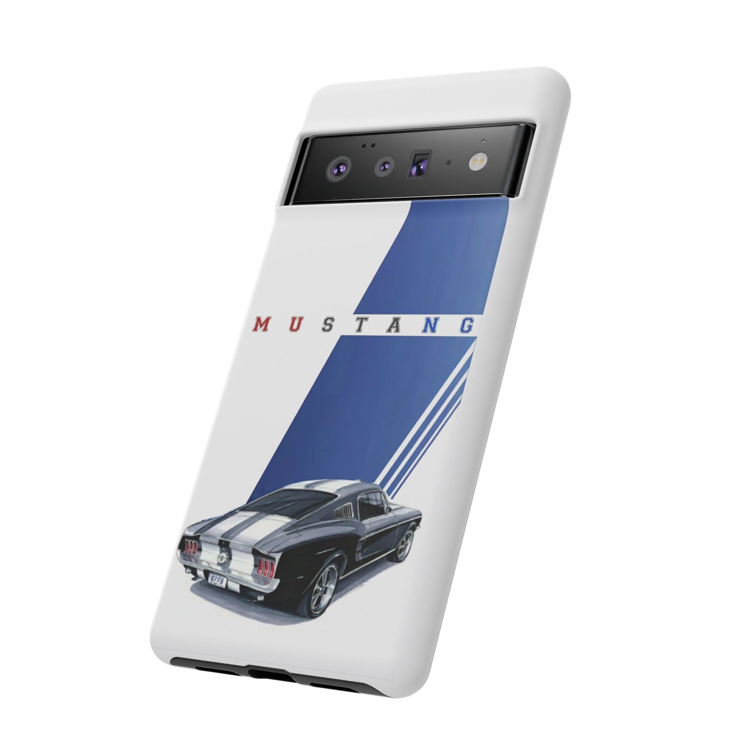 Mustang Car Art Tough Cases For iPhones, Samsung Galaxy and Google Pixel
