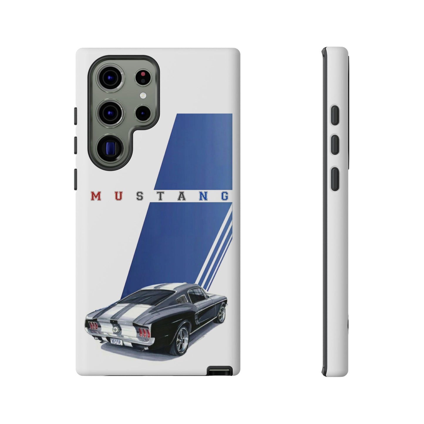 Mustang Car Art Tough Cases For iPhones, Samsung Galaxy and Google Pixel