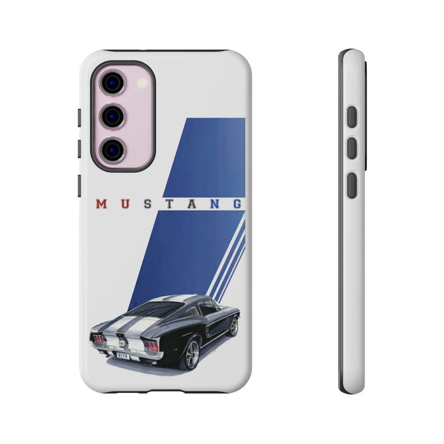 Mustang Car Art Tough Cases For iPhones, Samsung Galaxy and Google Pixel