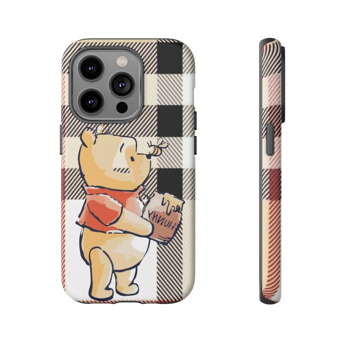 Cute Animal Phone Case, Winnie the Pooh Design, Gift for Kids, Character Case,