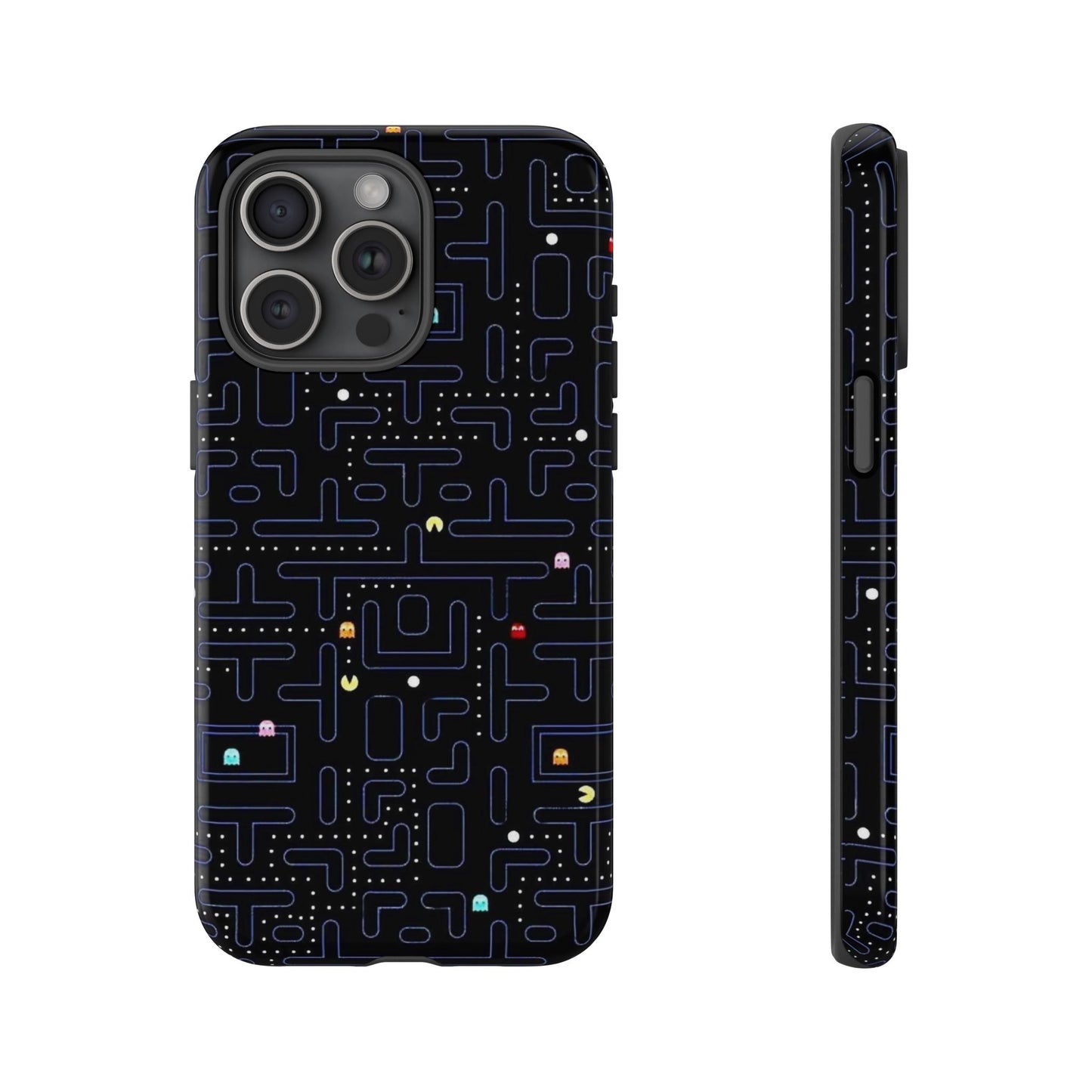 Pac-Man Tough Phone Case, Retro Gaming, Cute Gift for Gamers