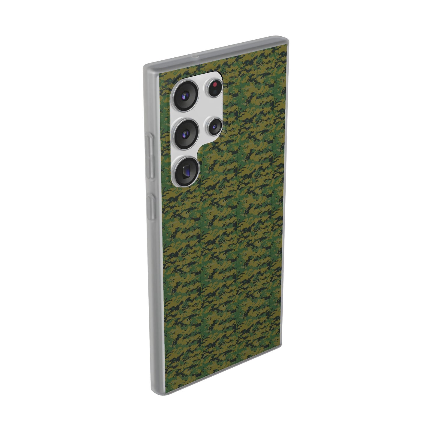 Marapat Pixelated Camo Flexible Phone Cases For iPhone and Samsung Galaxy