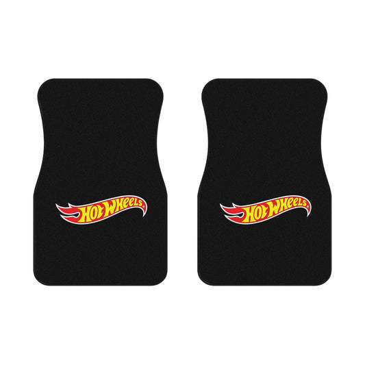 Hot Wheels Car Mats -Universal Front Floor Mats for Kids, Unique Car Accessories