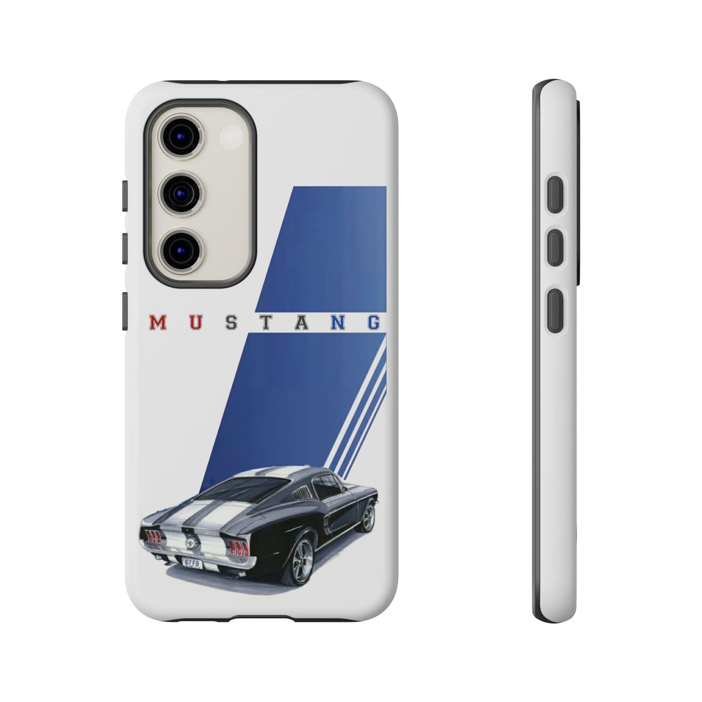 Mustang Car Art Tough Cases For iPhones, Samsung Galaxy and Google Pixel