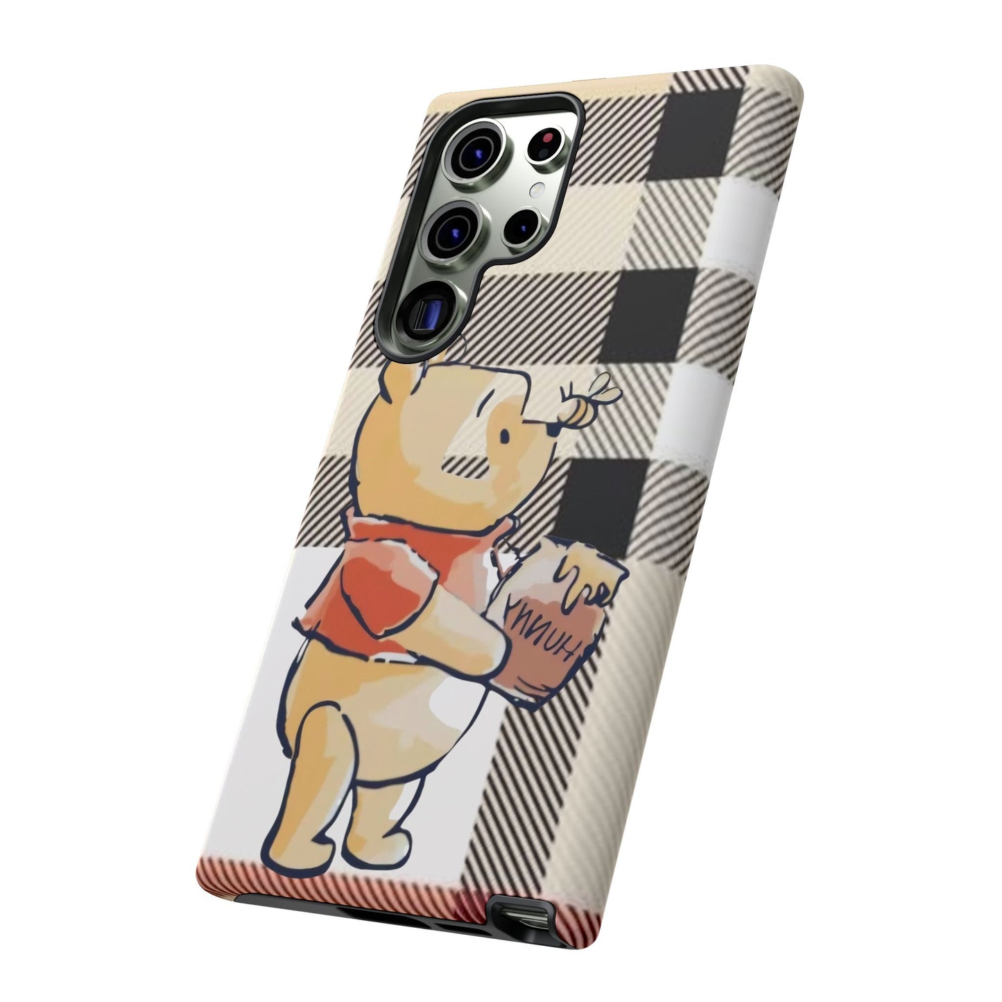 Cute Animal Phone Case, Winnie the Pooh Design, Gift for Kids, Character Case,