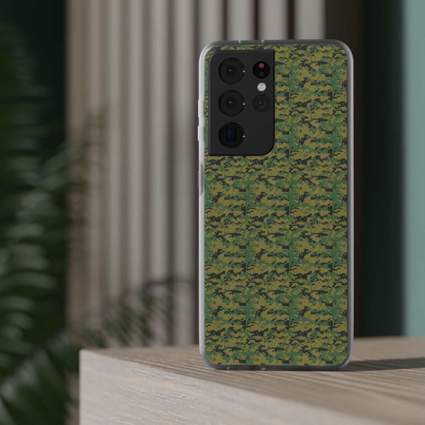 Marapat Pixelated Camo Flexible Phone Cases For iPhone and Samsung Galaxy