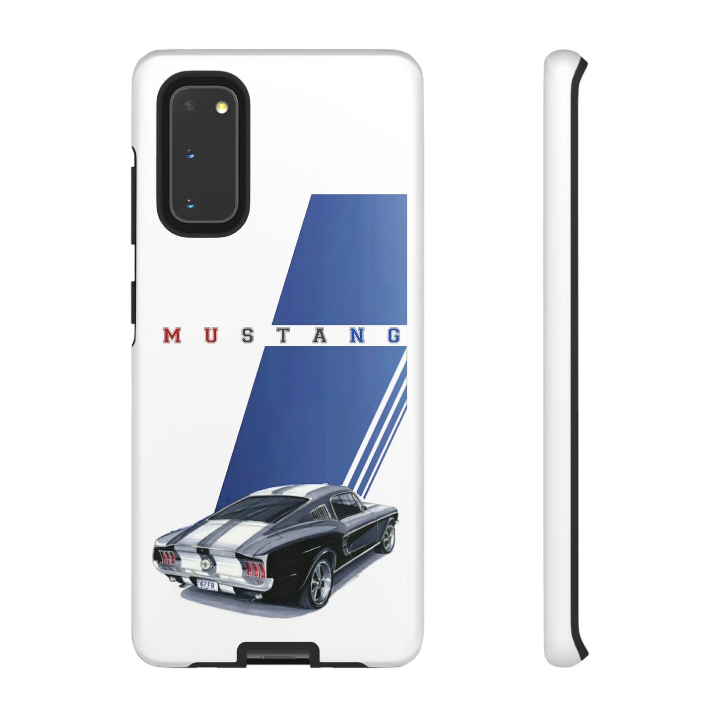Mustang Car Art Tough Cases For iPhones, Samsung Galaxy and Google Pixel