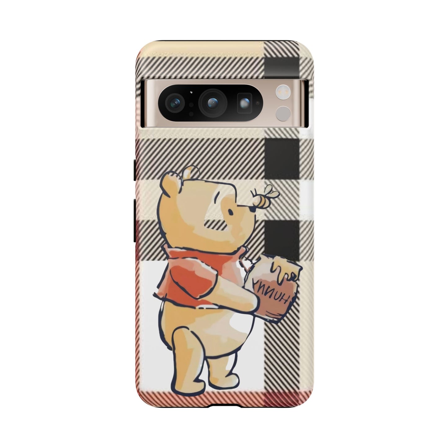 Cute Animal Phone Case, Winnie the Pooh Design, Gift for Kids, Character Case,