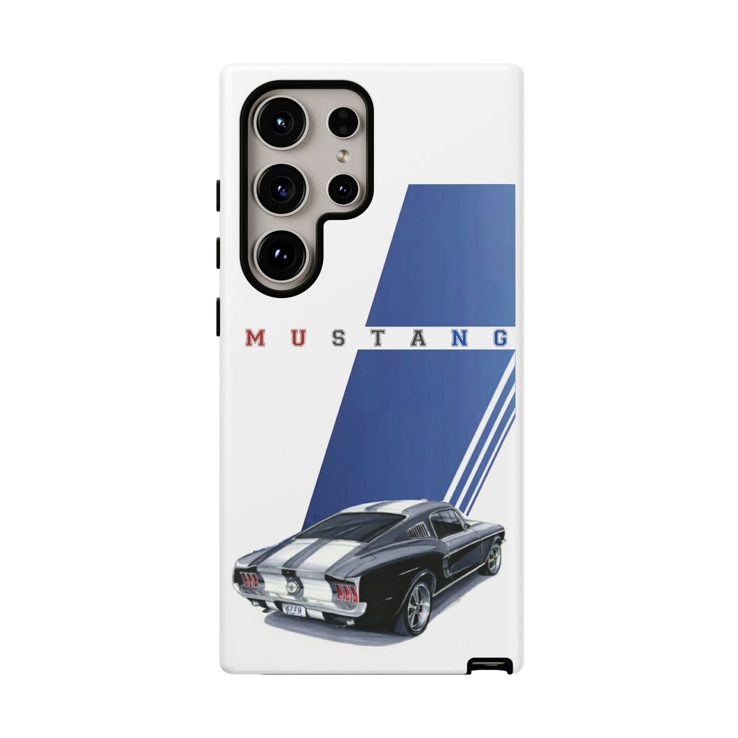 Mustang Car Art Tough Cases For iPhones, Samsung Galaxy and Google Pixel