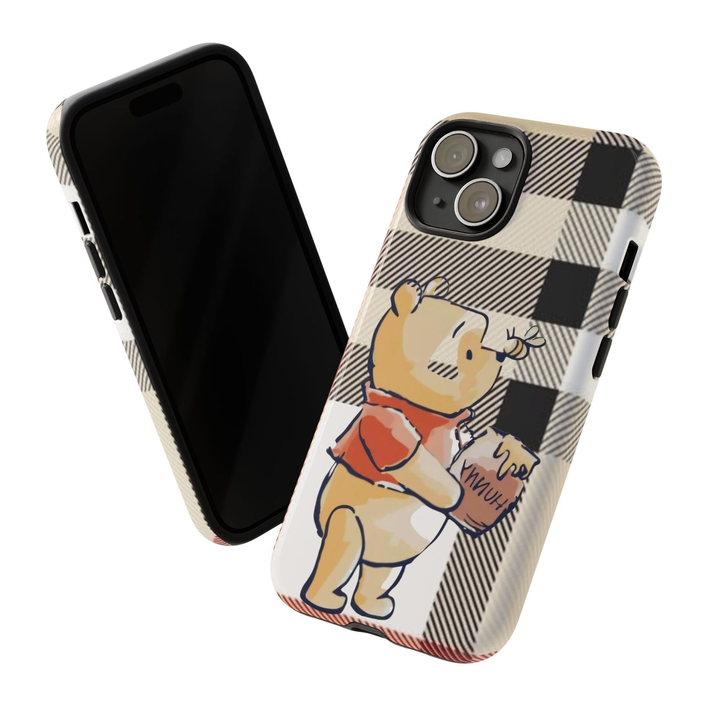 Cute Animal Phone Case, Winnie the Pooh Design, Gift for Kids, Character Case,