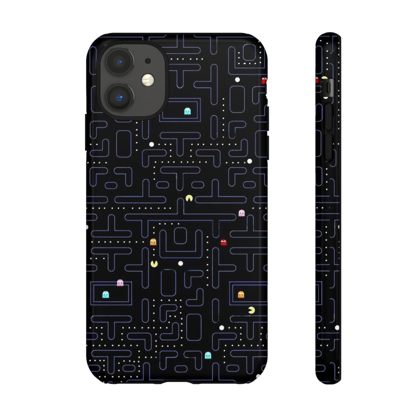 Pac-Man Tough Phone Case, Retro Gaming, Cute Gift for Gamers