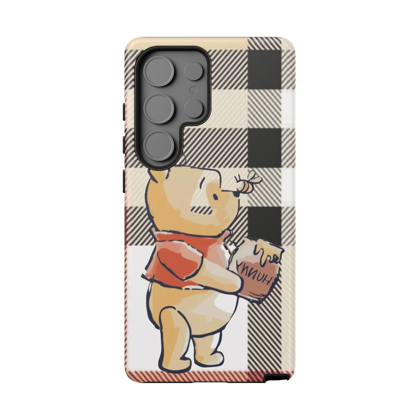 Cute Animal Phone Case, Winnie the Pooh Design, Gift for Kids, Character Case,