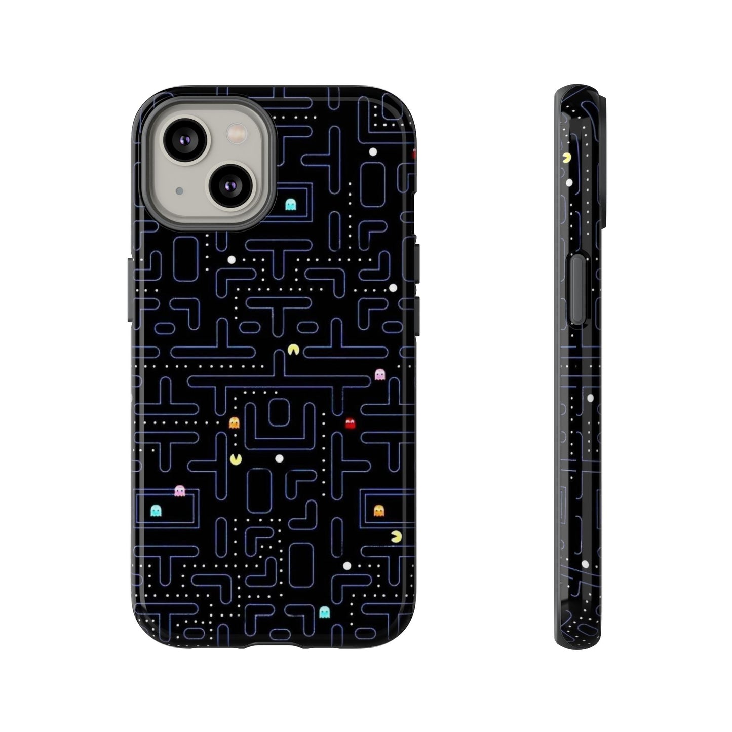 Pac-Man Tough Phone Case, Retro Gaming, Cute Gift for Gamers