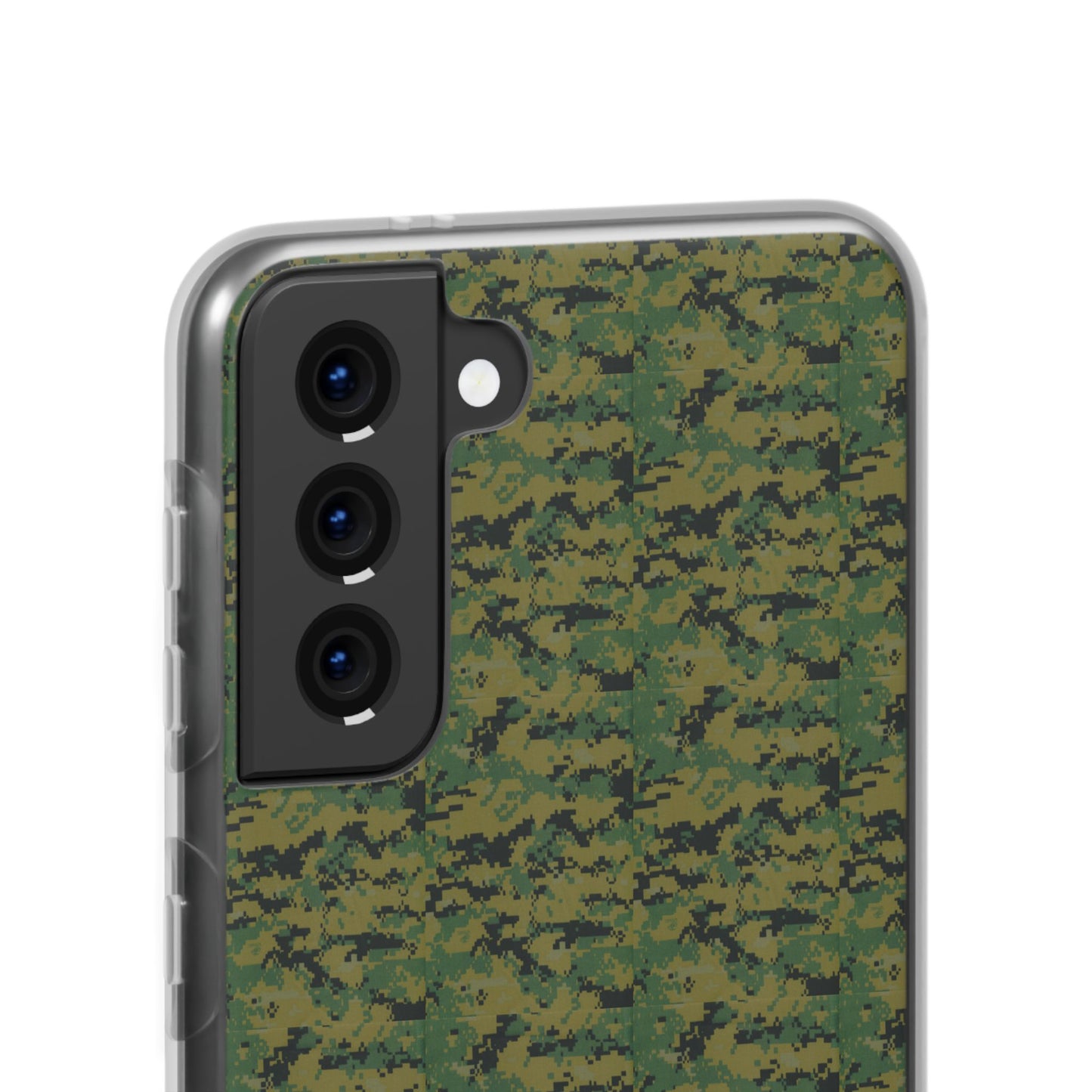 Marapat Pixelated Camo Flexible Phone Cases For iPhone and Samsung Galaxy