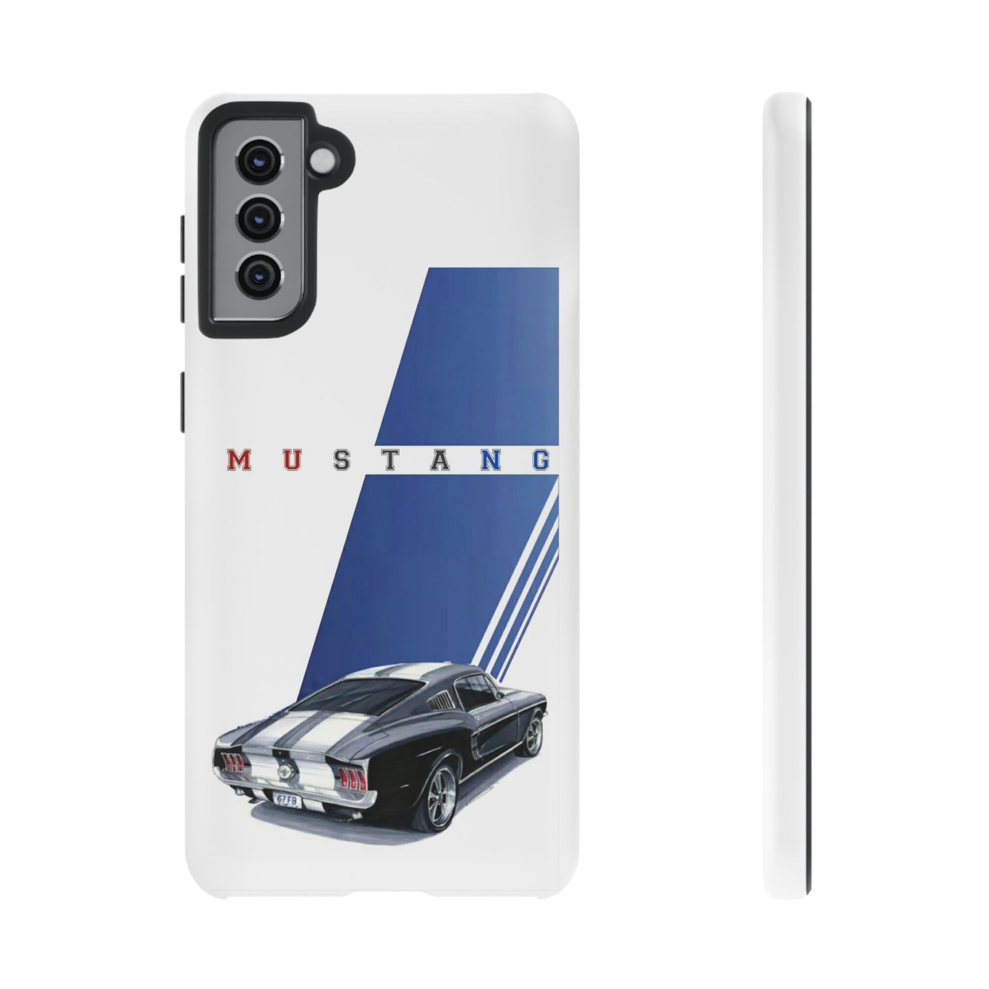 Mustang Car Art Tough Cases For iPhones, Samsung Galaxy and Google Pixel