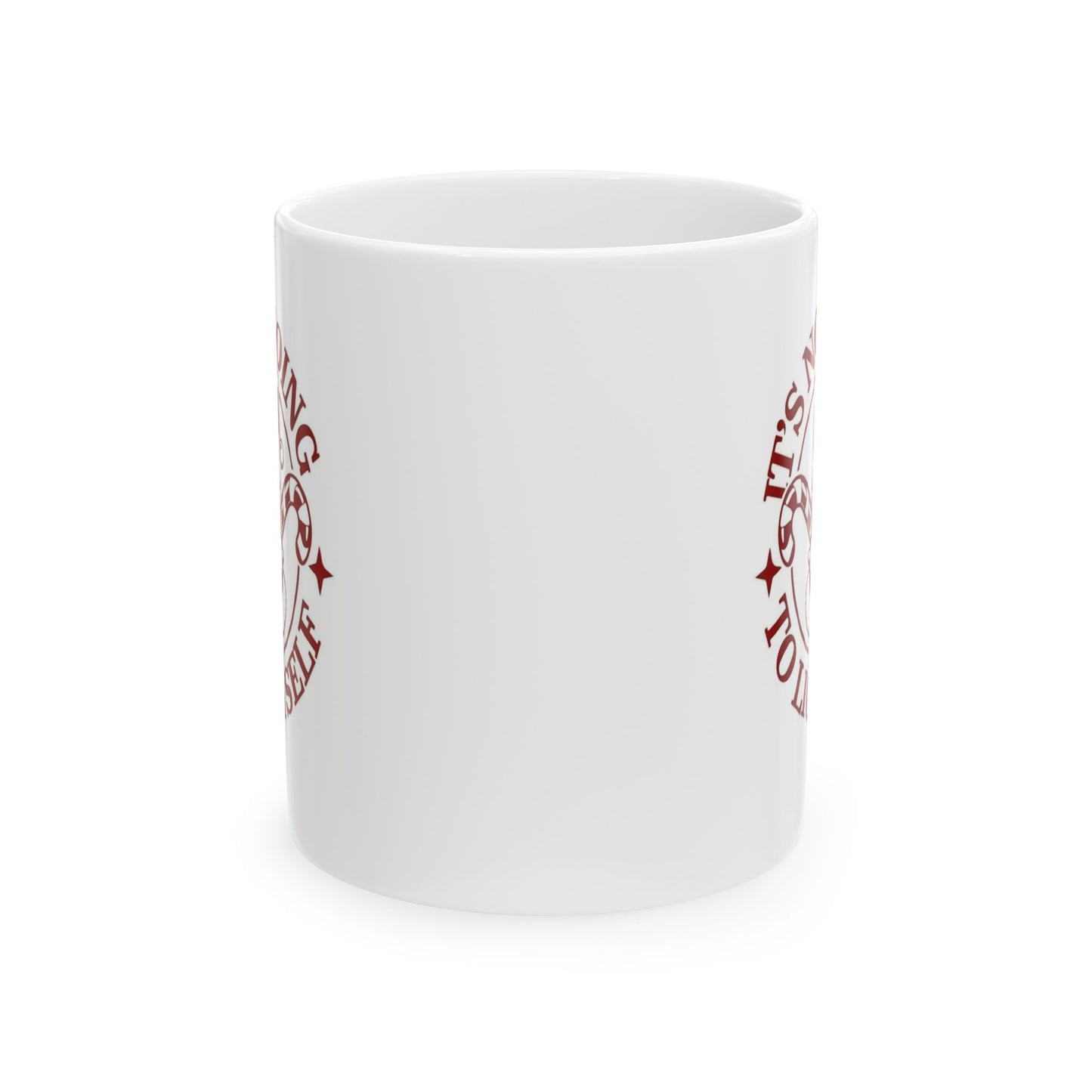 Its Not Going To Lick Itself Santa Ceramic Mug - Perfect Gag Gift for Coffee Lovers