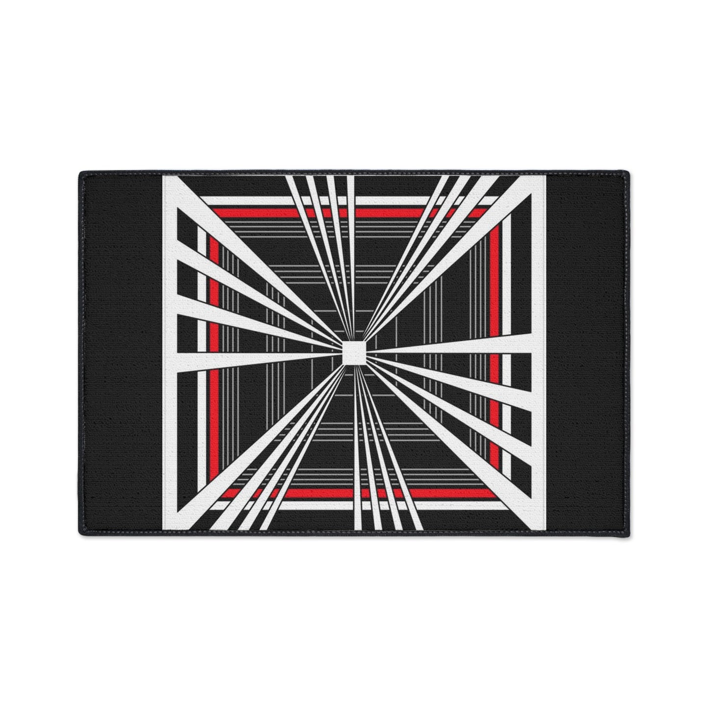 Stylish Heavy Duty Floor Mat, Indoor/Outdoor Rug, Tesla Plaid Modern Home Decor