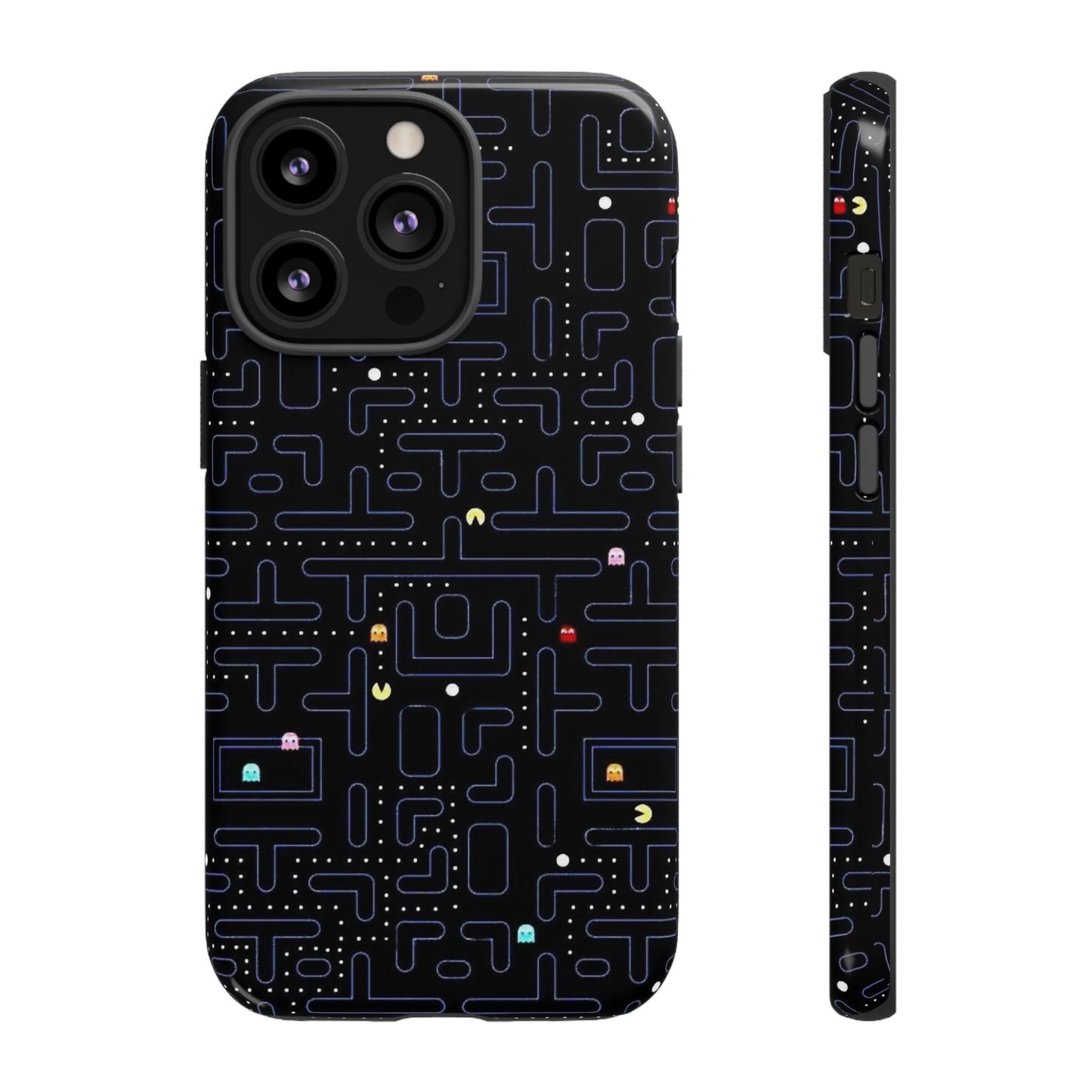 Pac-Man Tough Phone Case, Retro Gaming, Cute Gift for Gamers