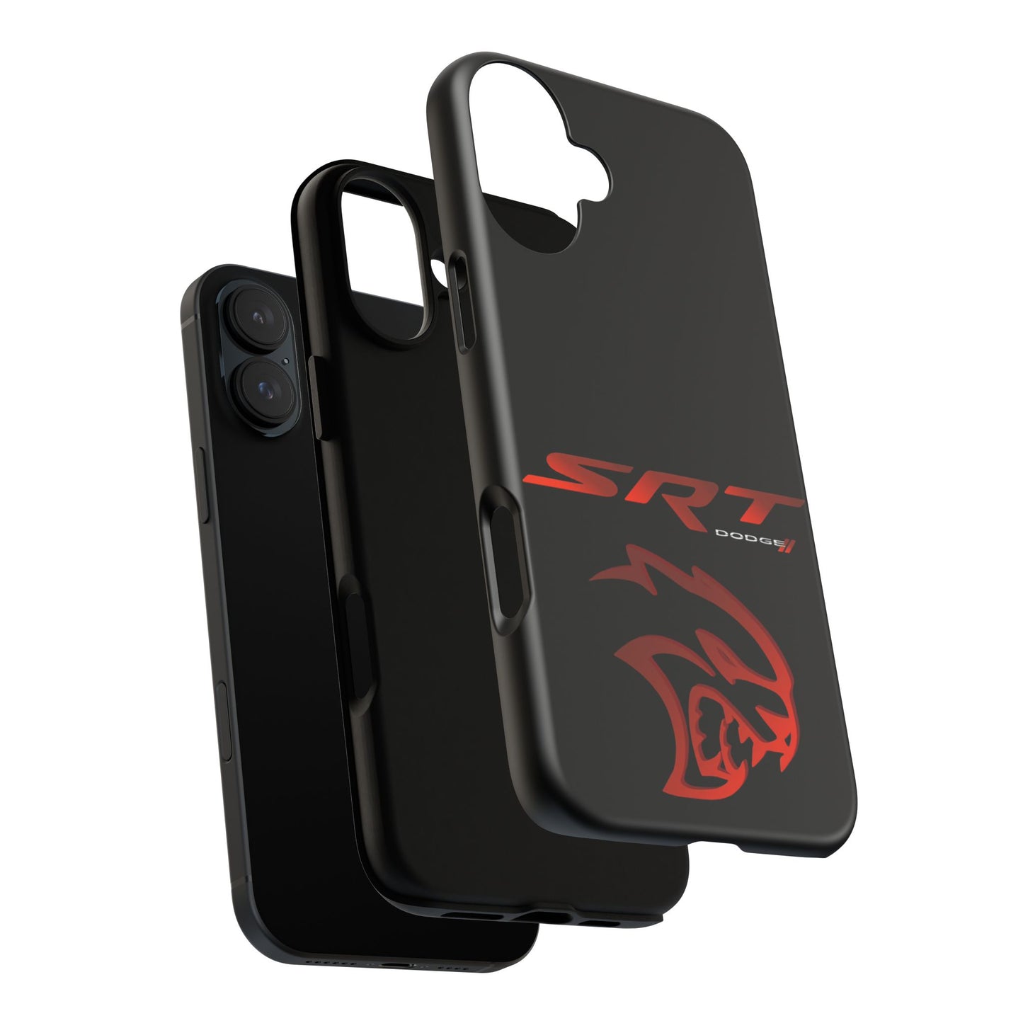 Black SRT Tough Case for iPhones, Galaxy Phones and Google Pixel