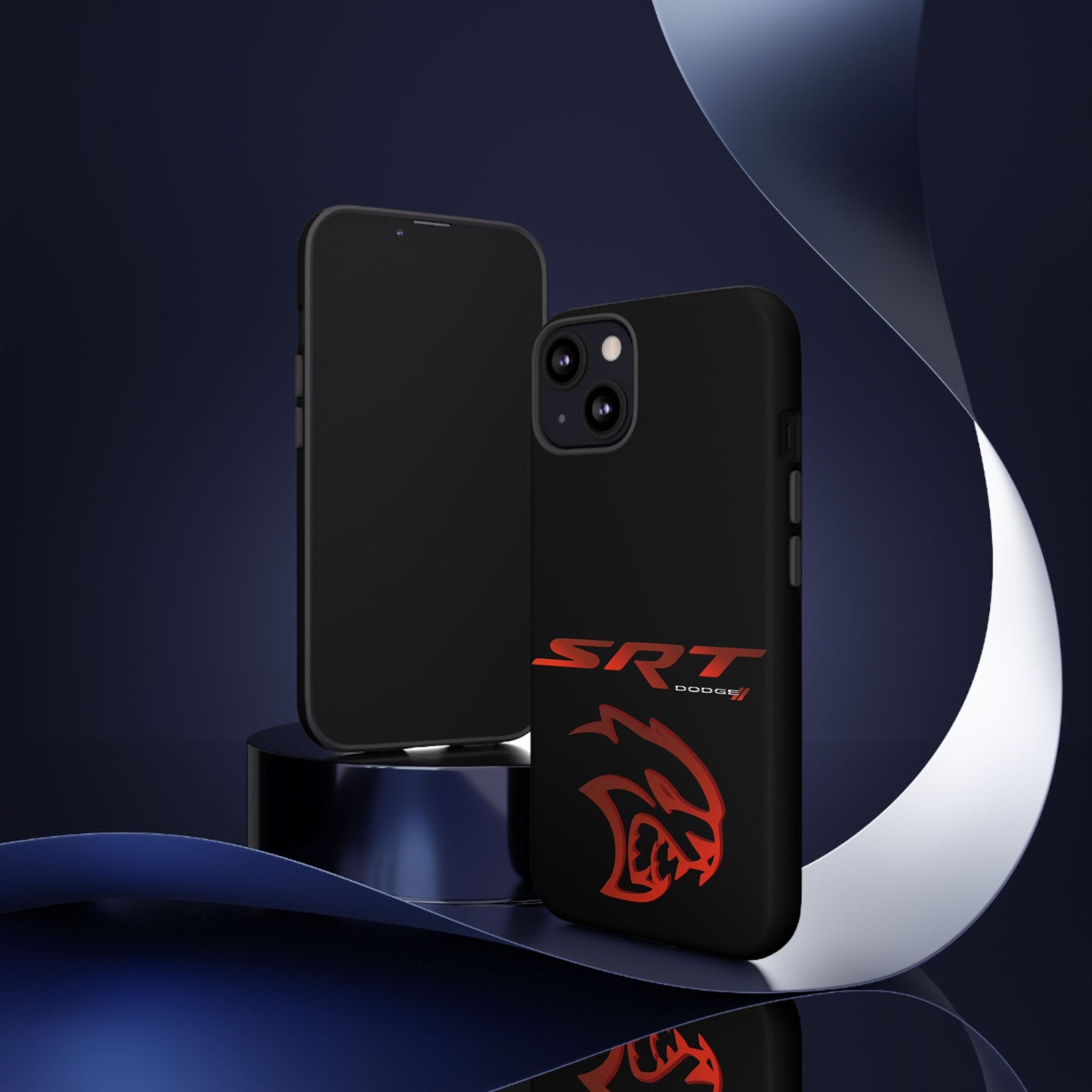 Black SRT Tough Case for iPhones, Galaxy Phones and Google Pixel