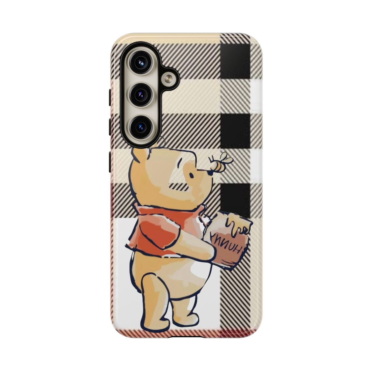 Cute Animal Phone Case, Winnie the Pooh Design, Gift for Kids, Character Case,