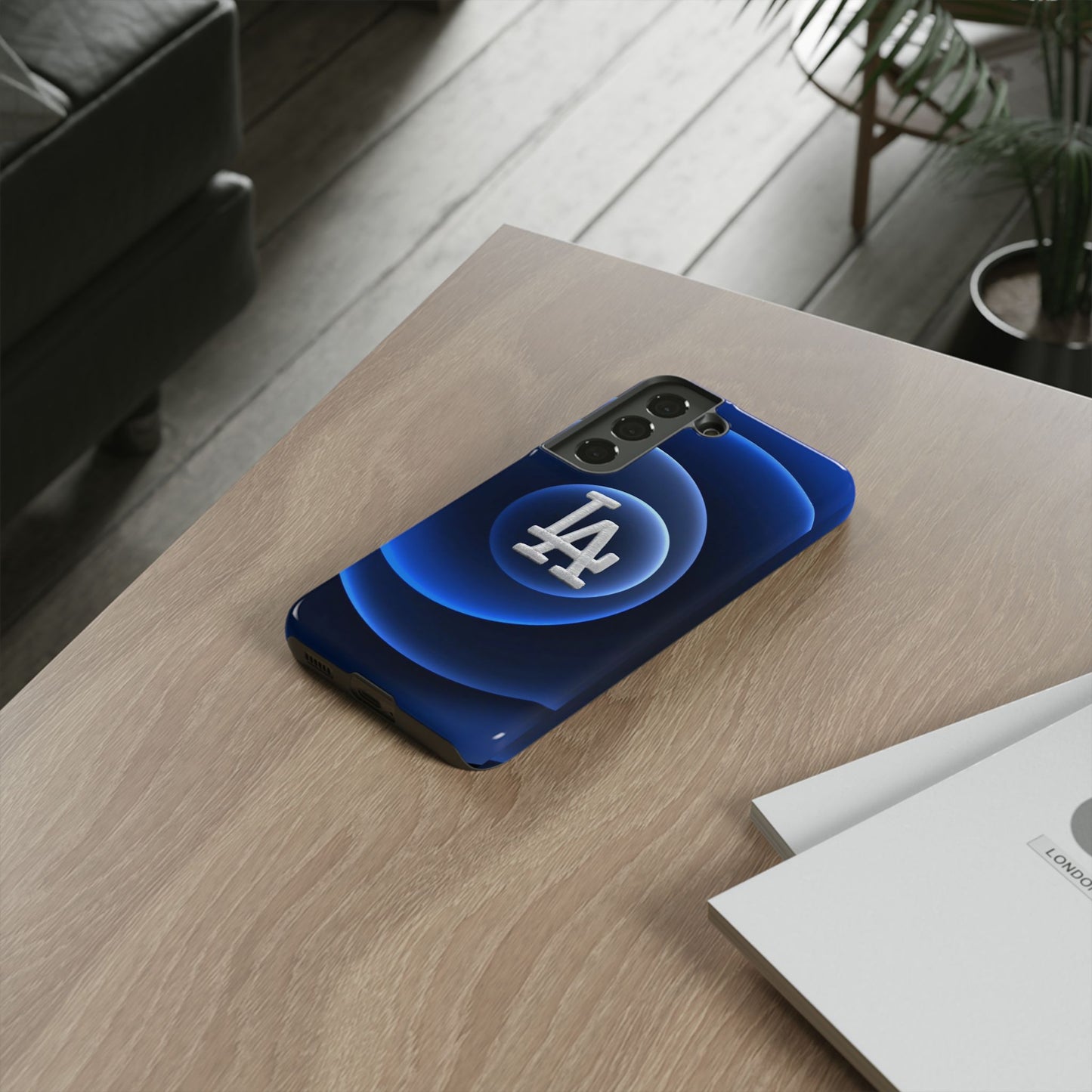 Dark Blue Tough Case for iPhone, Galaxy Phones and Google Pixel