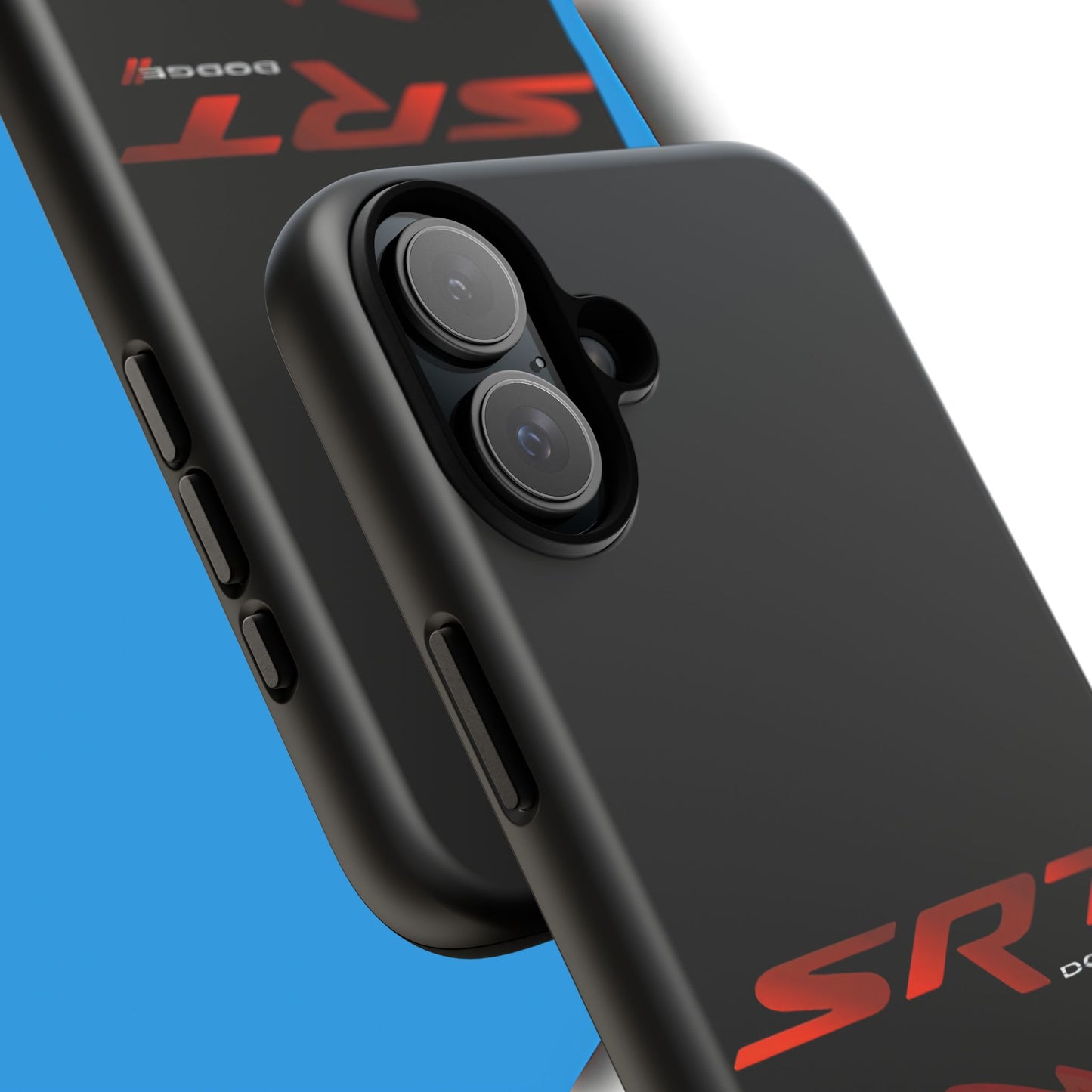 Black SRT Tough Case for iPhones, Galaxy Phones and Google Pixel