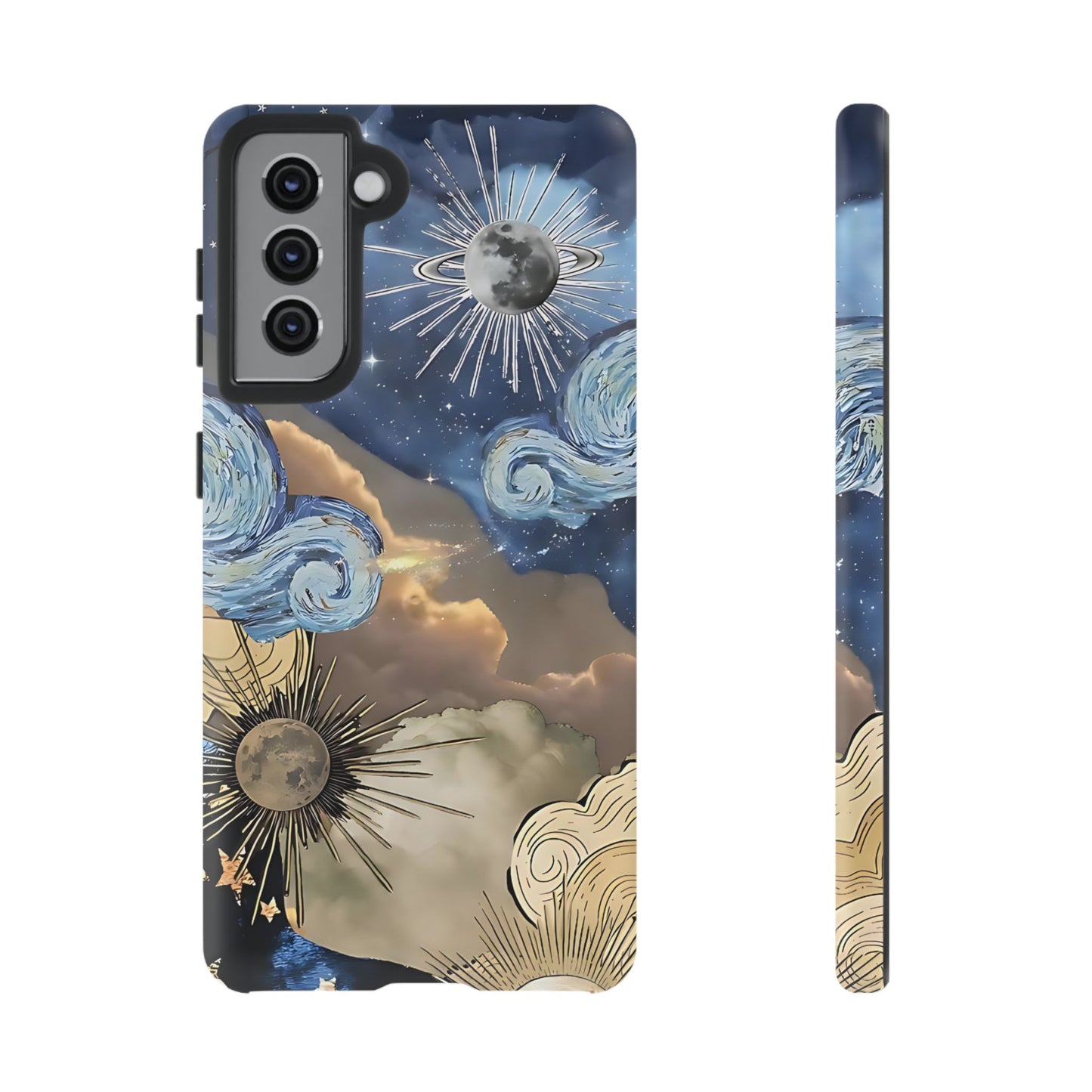 Celestial Phone Case - Cosmic Vibes for Sky Lovers, Galaxy Gift, Astrology,