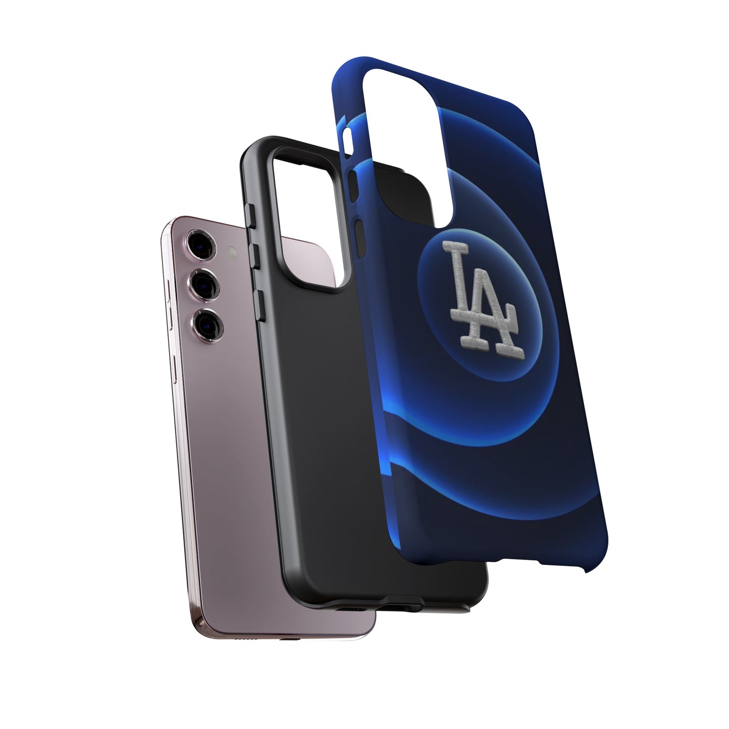 Dark Blue Tough Case for iPhone, Galaxy Phones and Google Pixel