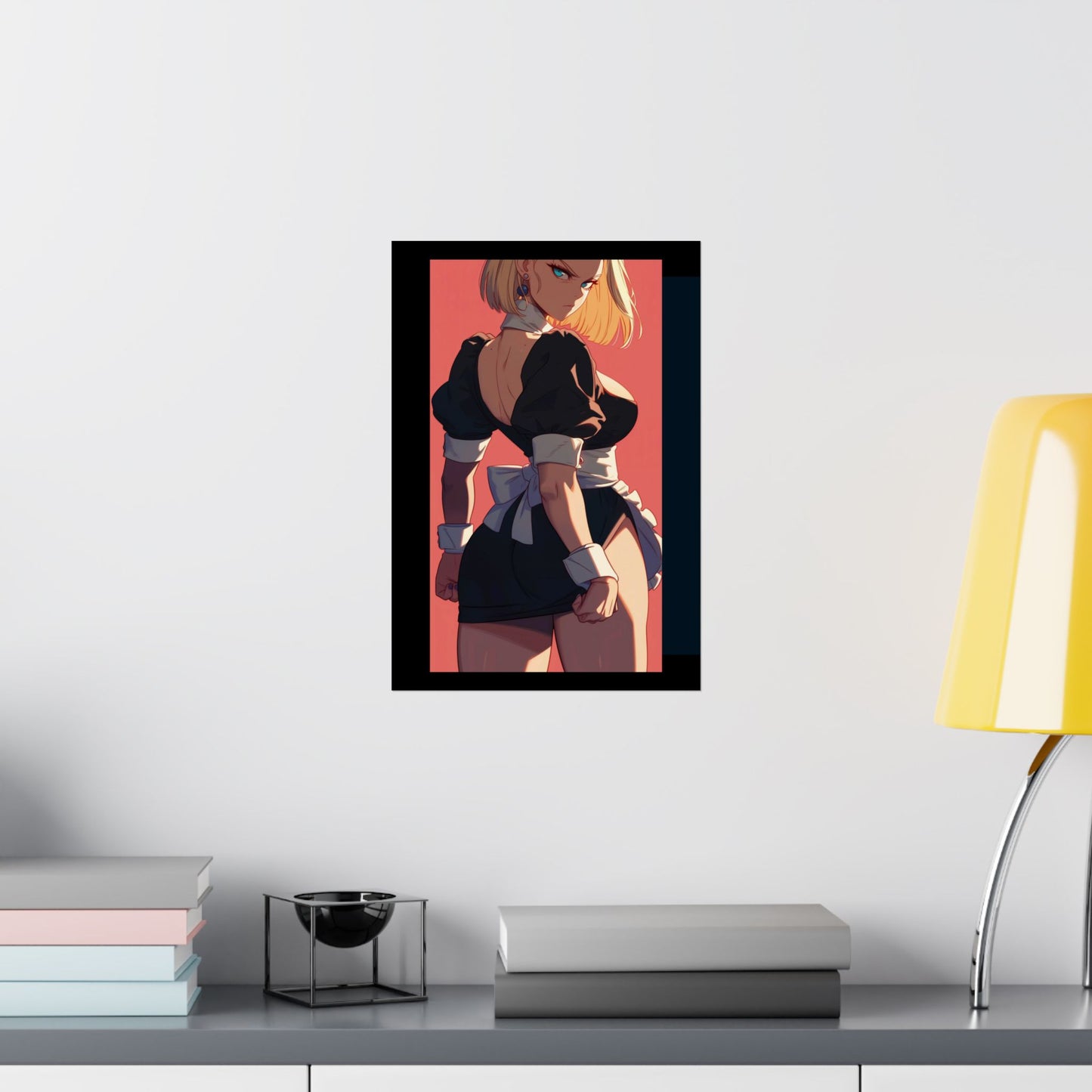 N18 Waifu Anime Matte Vertical Posters Manga Inspired Art, Ecchi Hentai Decor