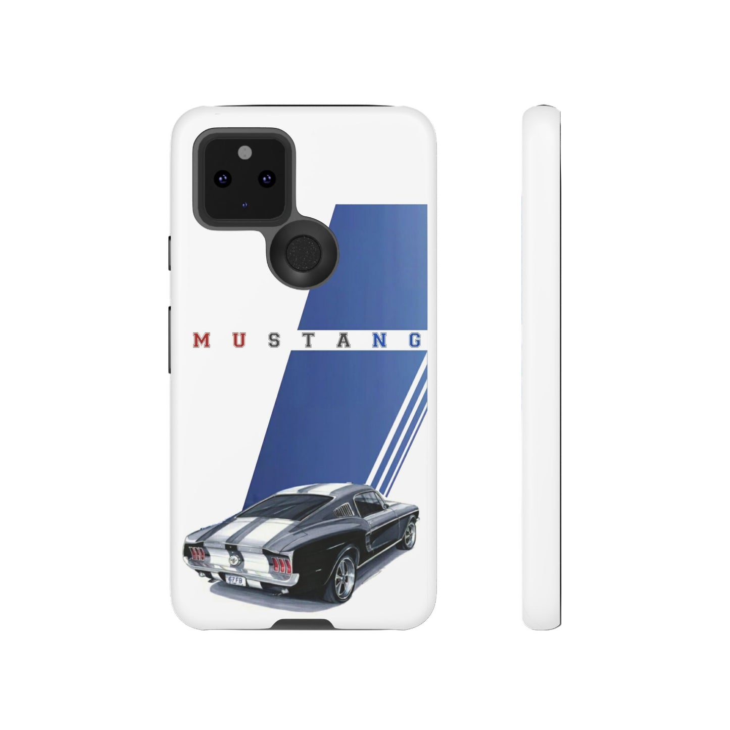 Mustang Car Art Tough Cases For iPhones, Samsung Galaxy and Google Pixel