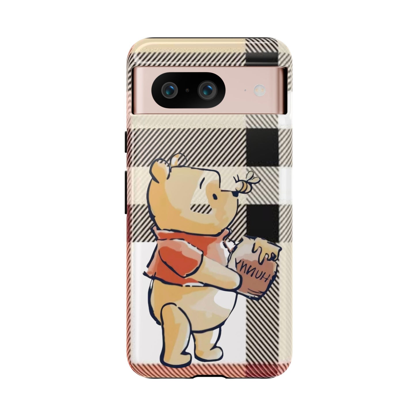 Cute Animal Phone Case, Winnie the Pooh Design, Gift for Kids, Character Case,