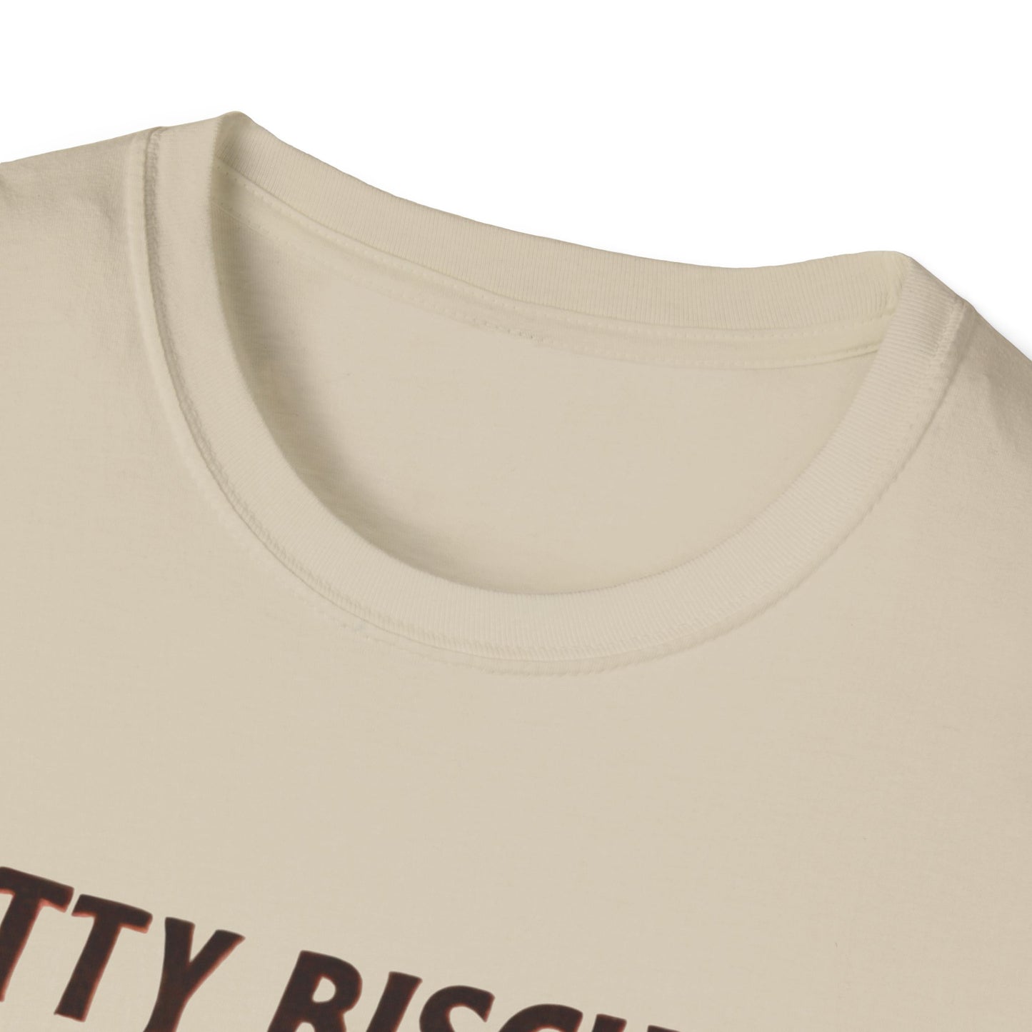 Kitty Biscuits Bakery T-Shirt | Cat Baking Graphic T, Softstyle Gift