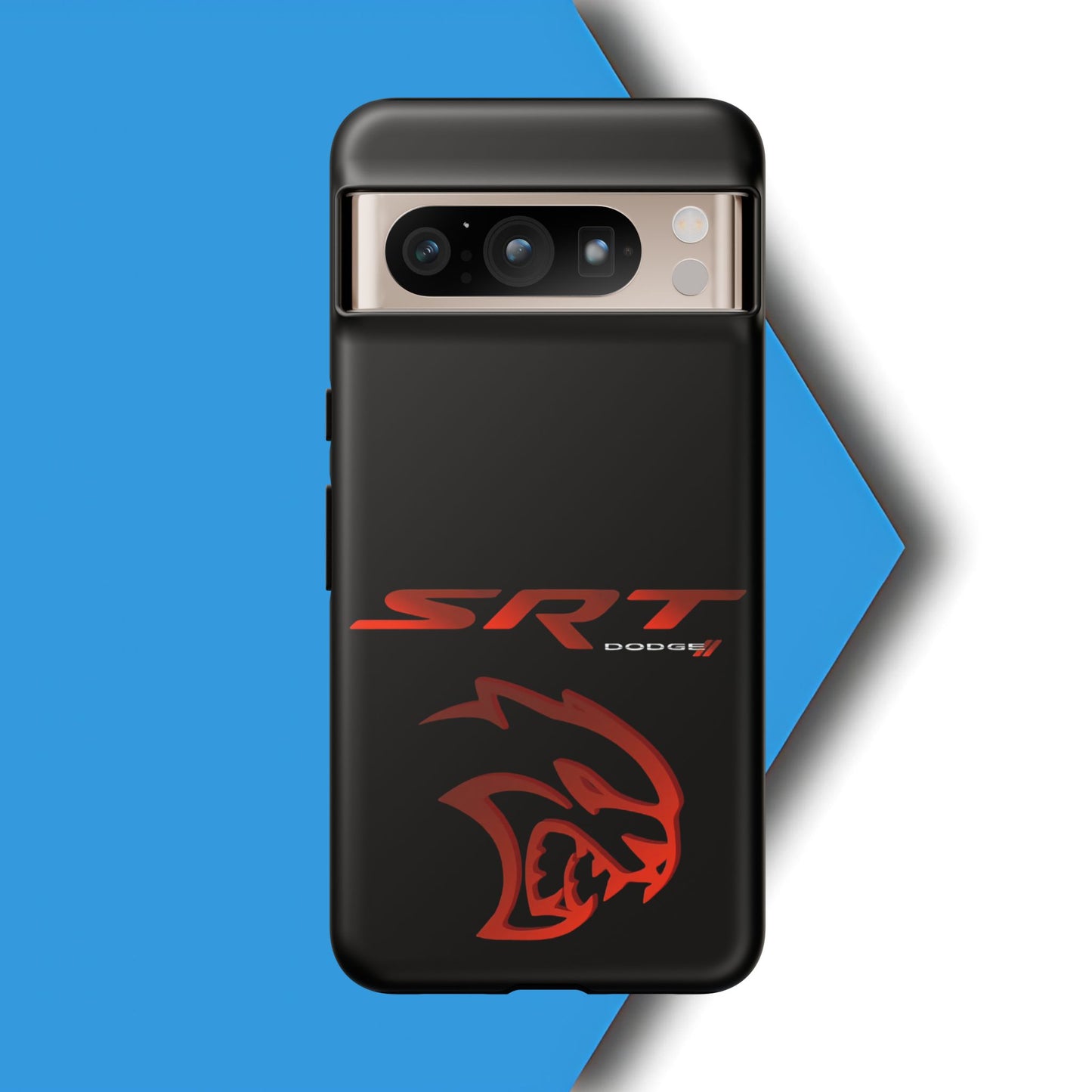 Black SRT Tough Case for iPhones, Galaxy Phones and Google Pixel