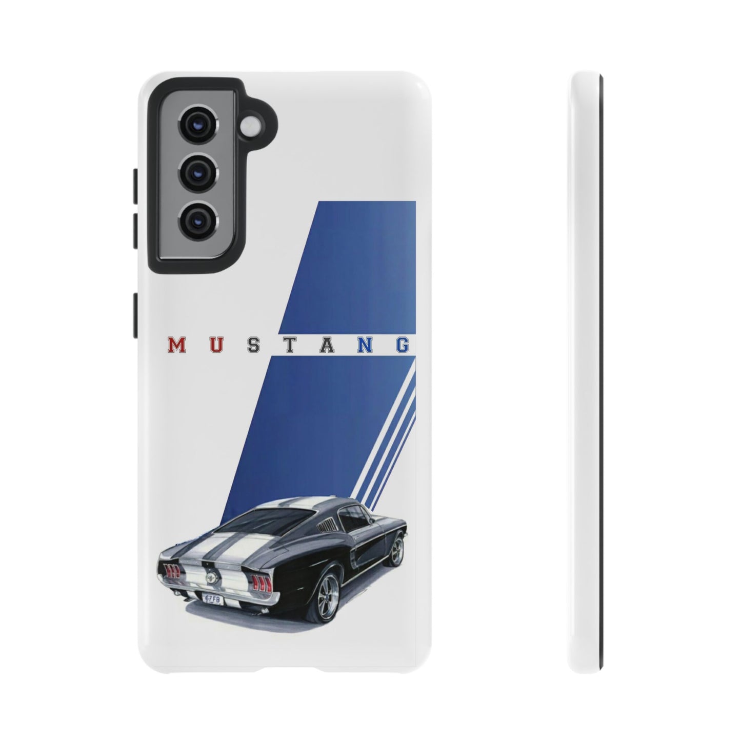 Mustang Car Art Tough Cases For iPhones, Samsung Galaxy and Google Pixel