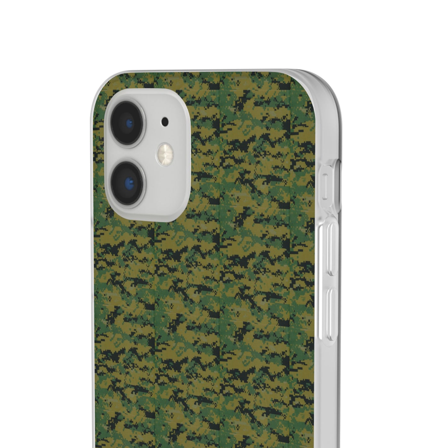 Marapat Pixelated Camo Flexible Phone Cases For iPhone and Samsung Galaxy