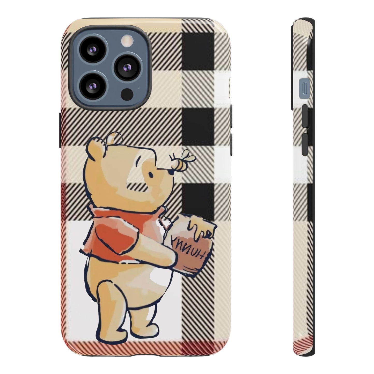 Cute Animal Phone Case, Winnie the Pooh Design, Gift for Kids, Character Case,