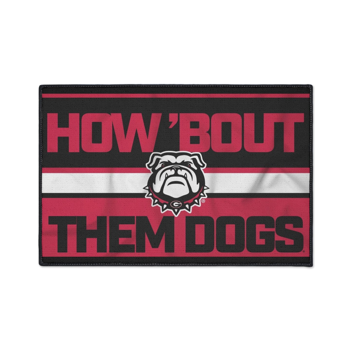 Bulldog-Themed Heavy Duty Floor Mat | Georgia Sports Decor, How Bout Them Bulldogs