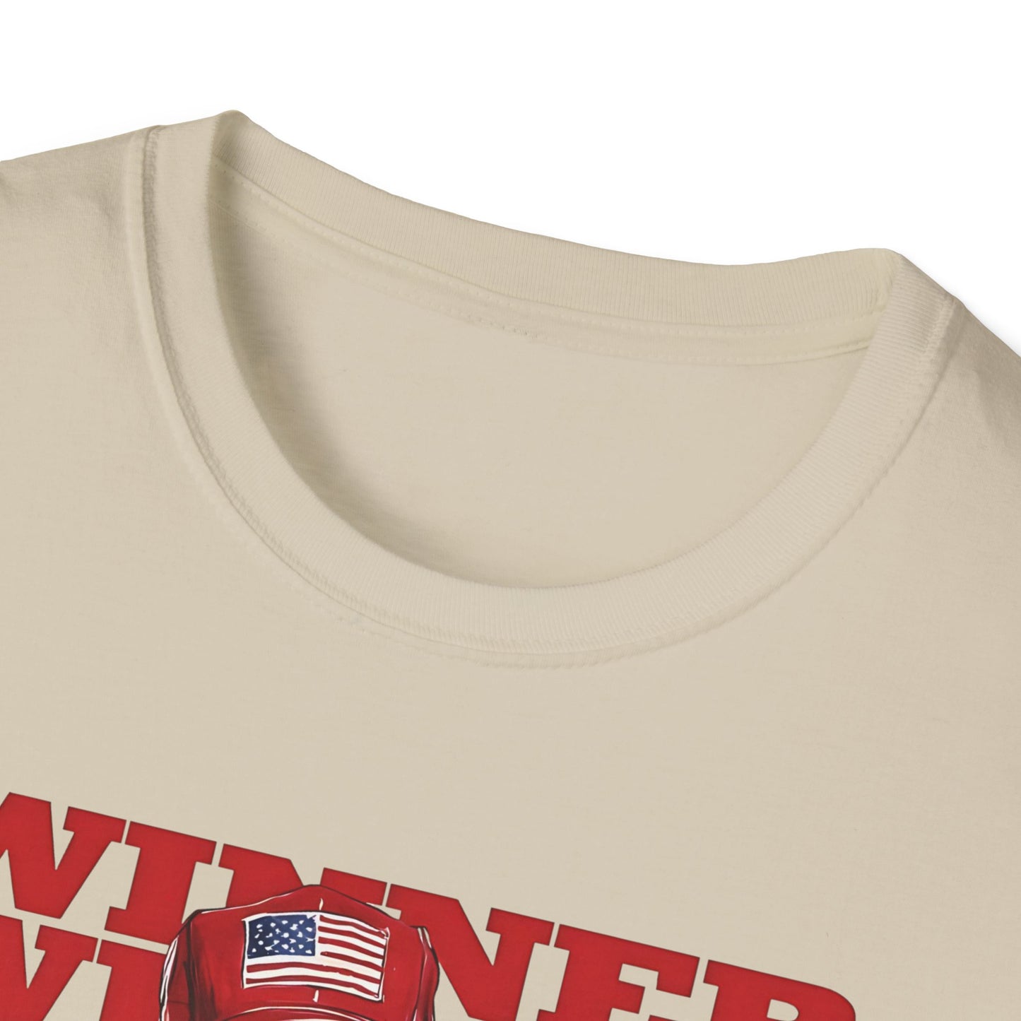 Trump 'Winner Winner Turkey Dinner' Graphic T-Shirt, President Inauguration