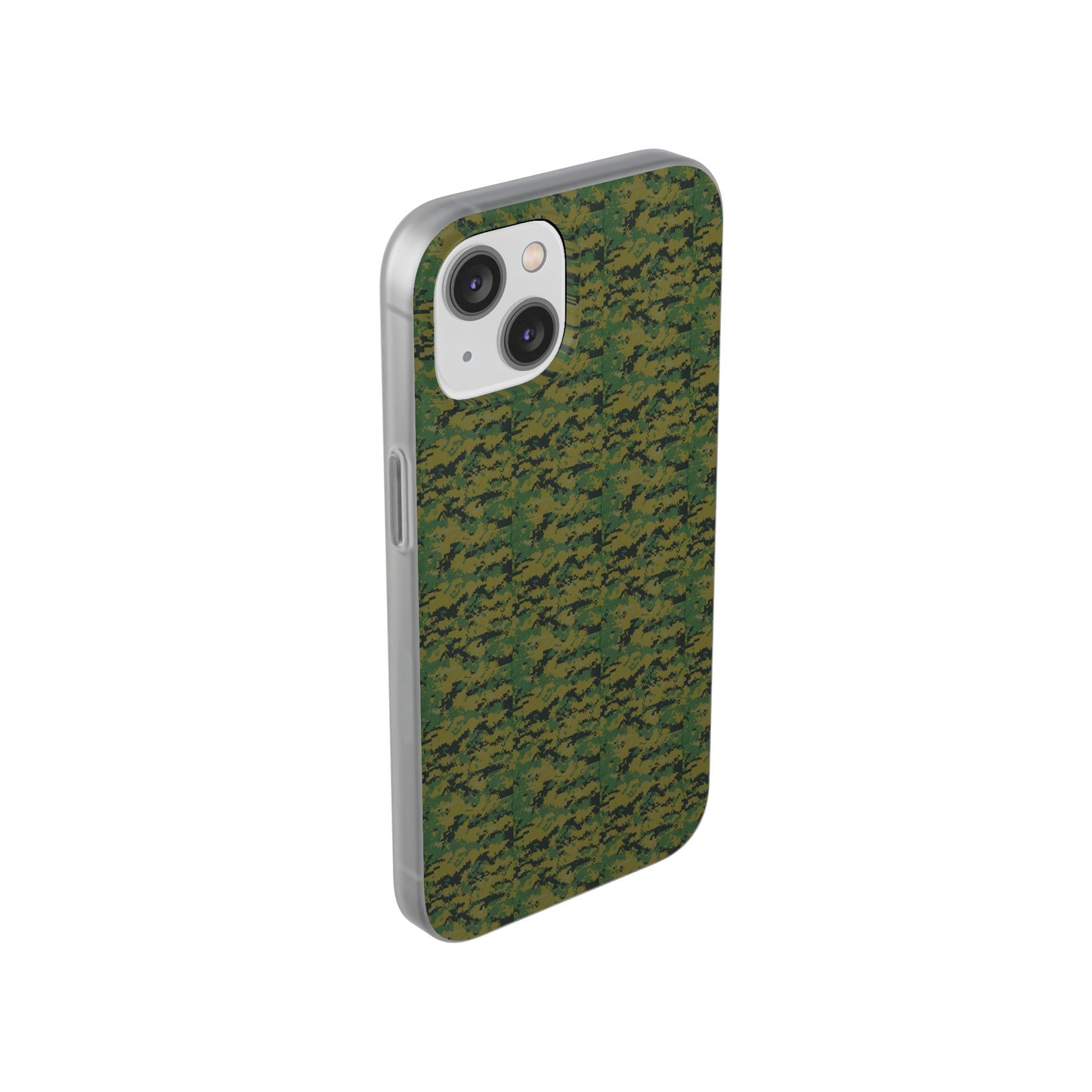 Marapat Pixelated Camo Flexible Phone Cases For iPhone and Samsung Galaxy