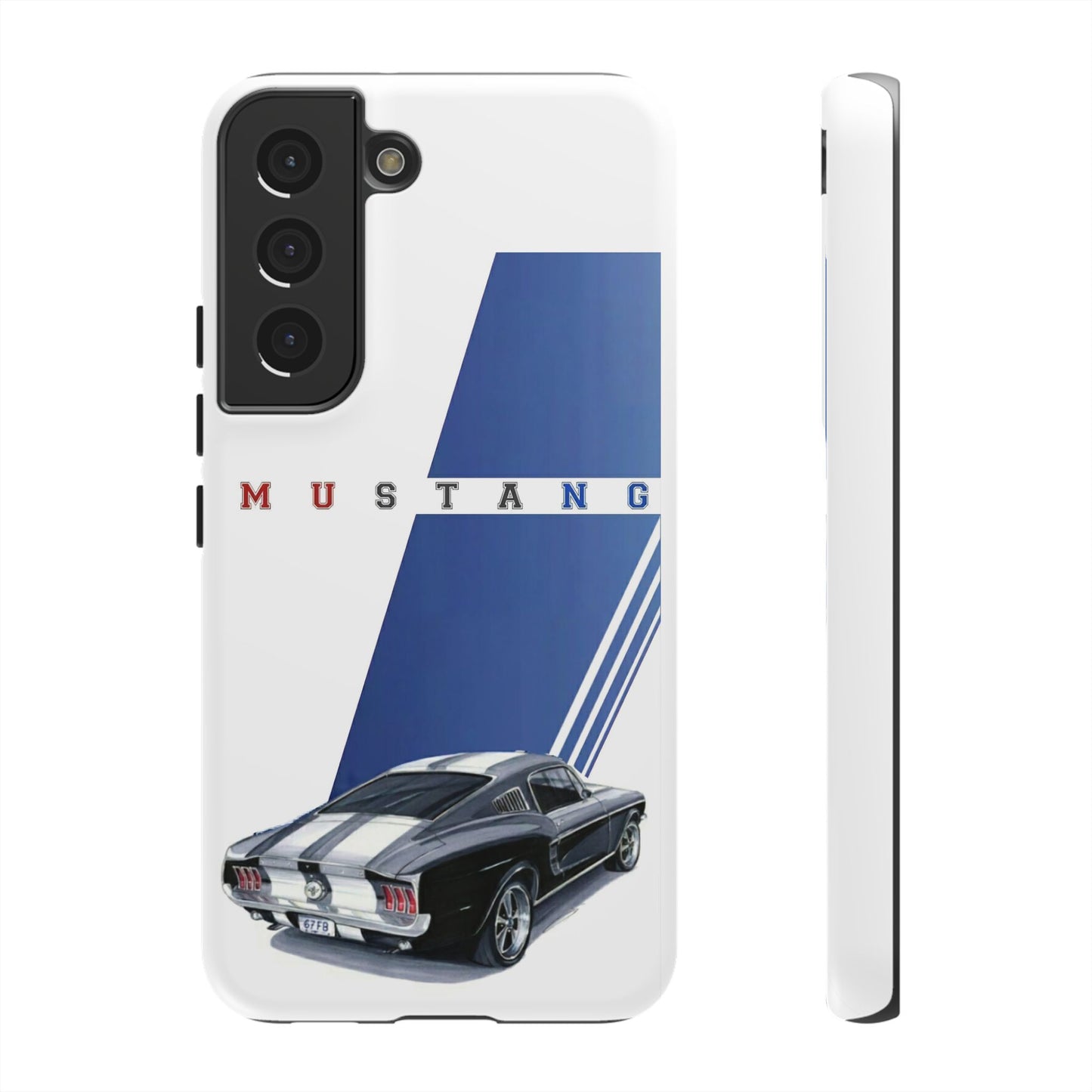 Mustang Car Art Tough Cases For iPhones, Samsung Galaxy and Google Pixel