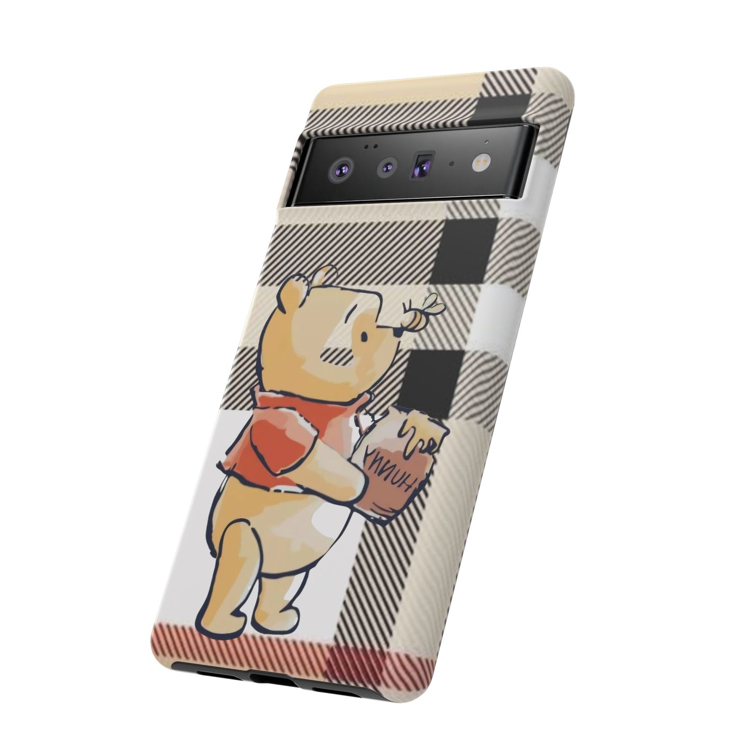 Cute Animal Phone Case, Winnie the Pooh Design, Gift for Kids, Character Case,