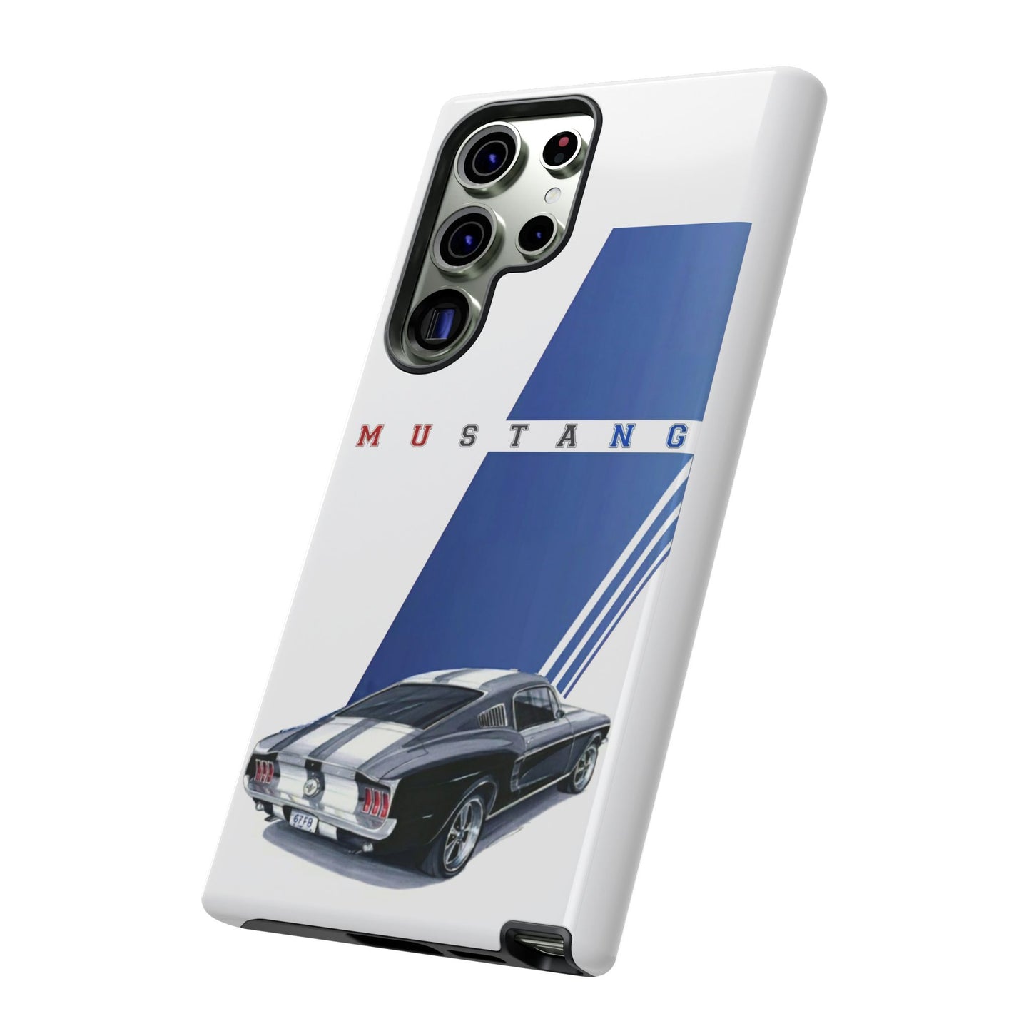 Mustang Car Art Tough Cases For iPhones, Samsung Galaxy and Google Pixel