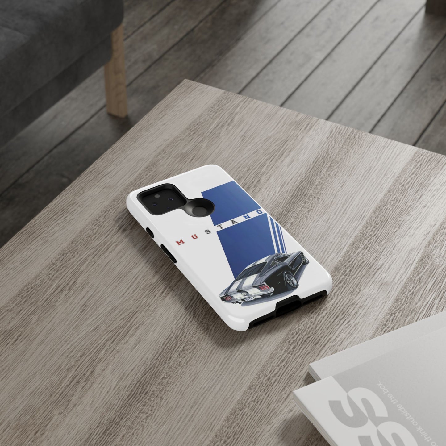 Mustang Car Art Tough Cases For iPhones, Samsung Galaxy and Google Pixel