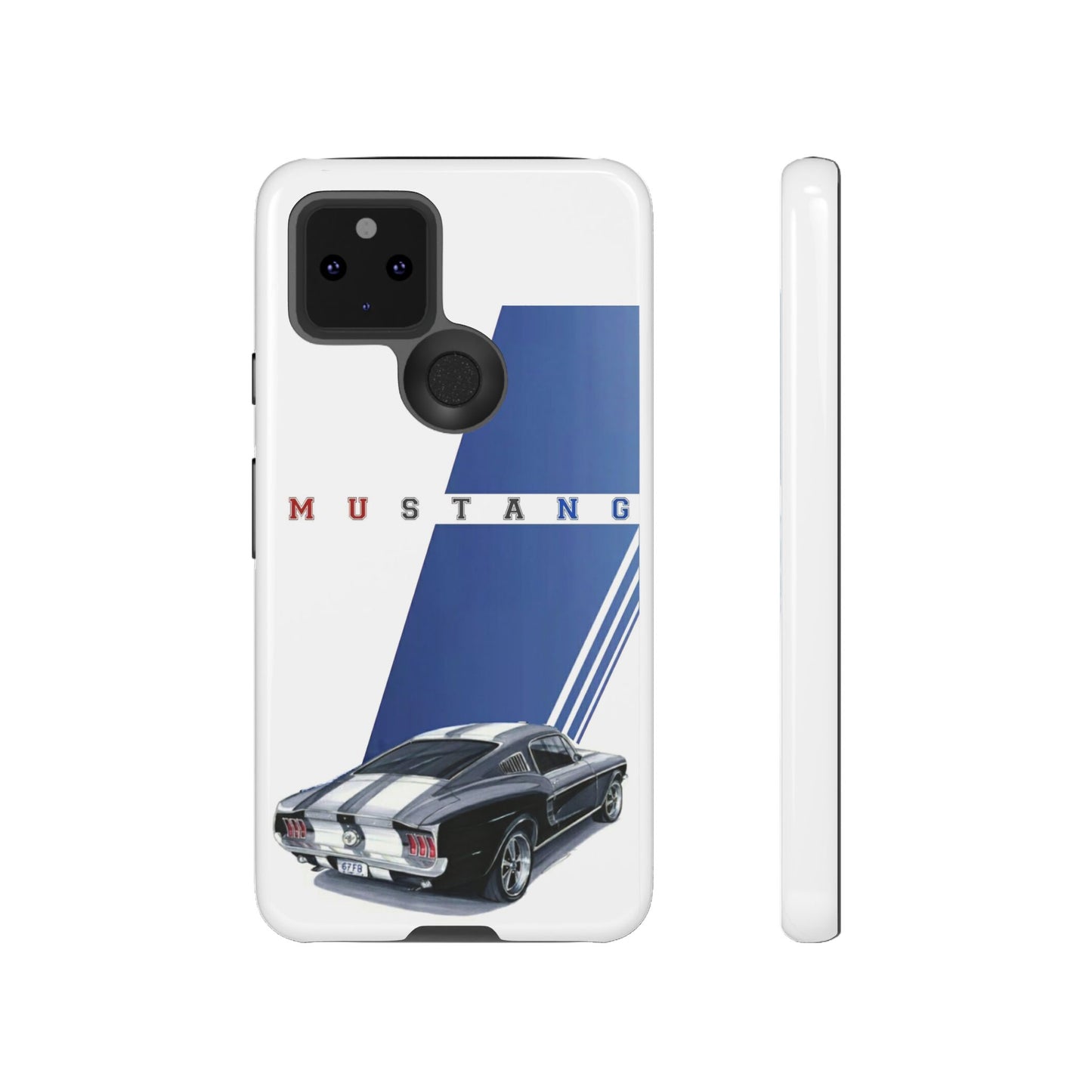 Mustang Car Art Tough Cases For iPhones, Samsung Galaxy and Google Pixel